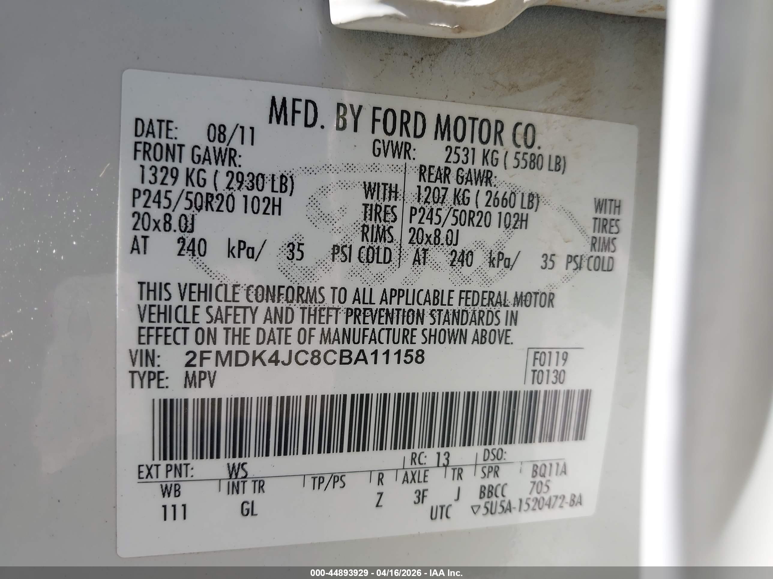 FORD EDGE image 9