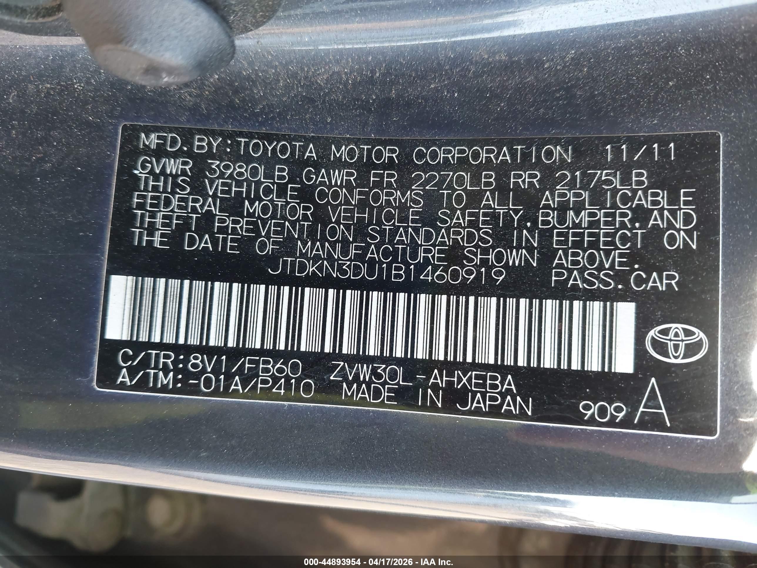 TOYOTA PRIUS image 9