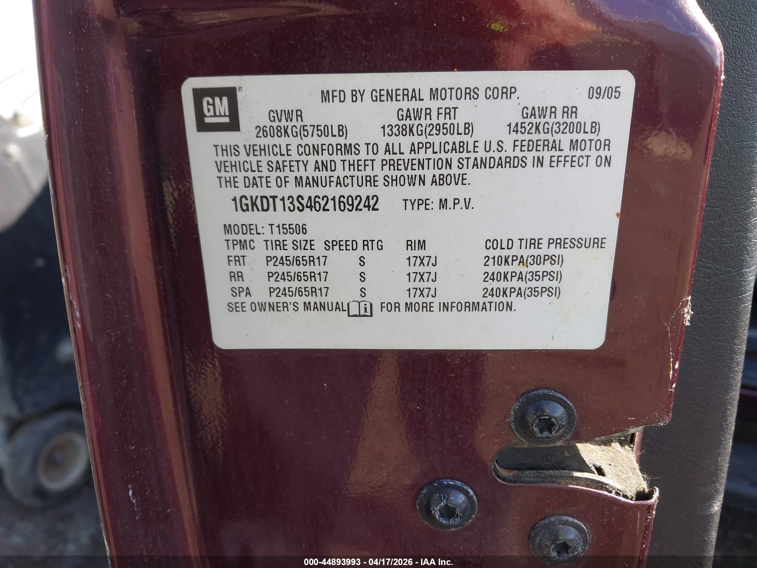 GMC ENVOY image 9