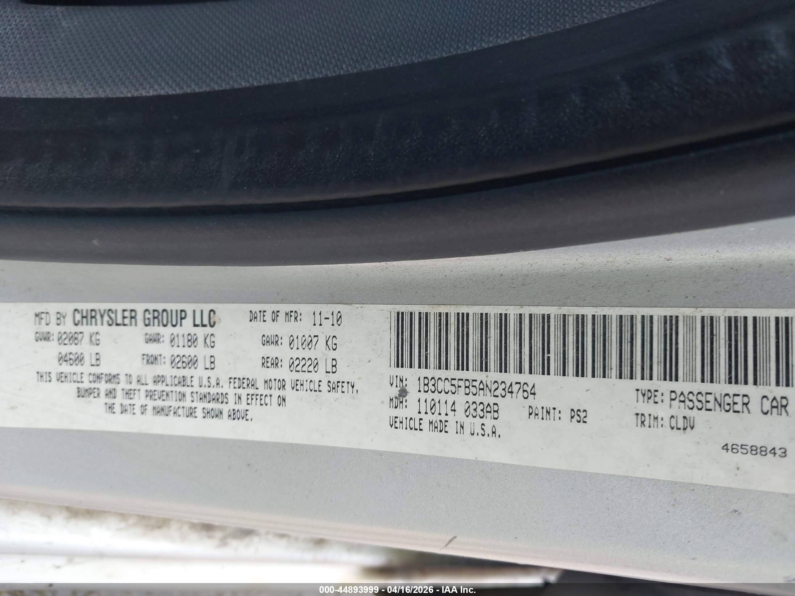 DODGE AVENGER image 9