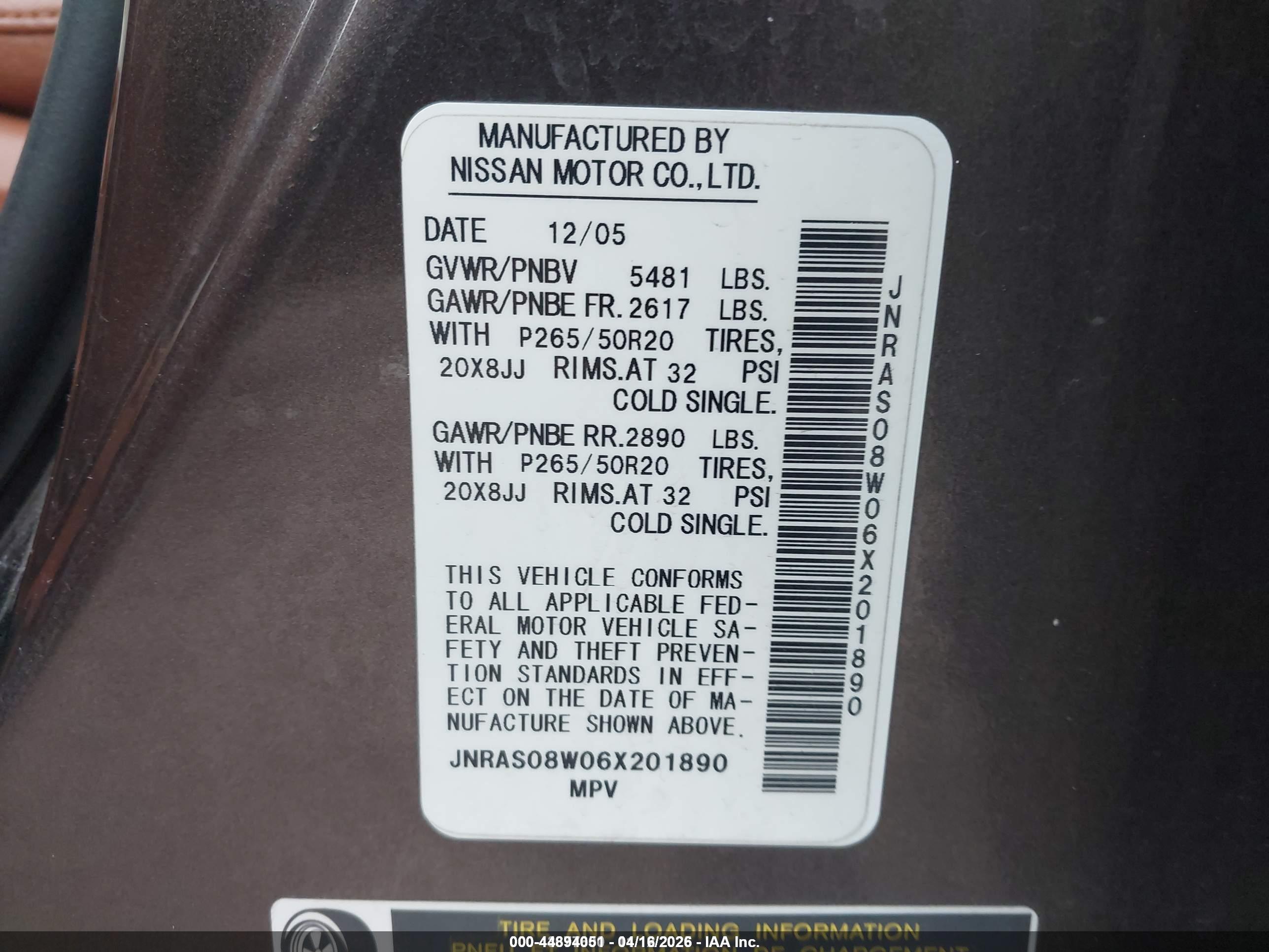 INFINITI FX35 image 9