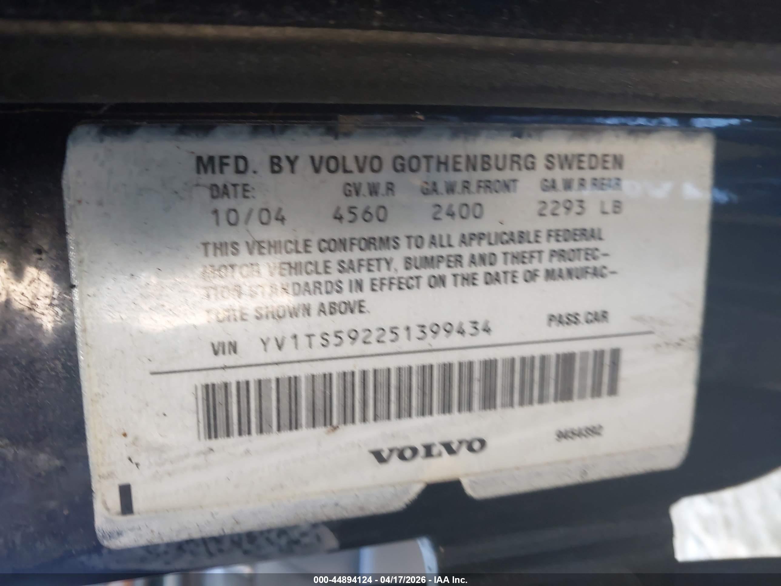 VOLVO S80 image 9