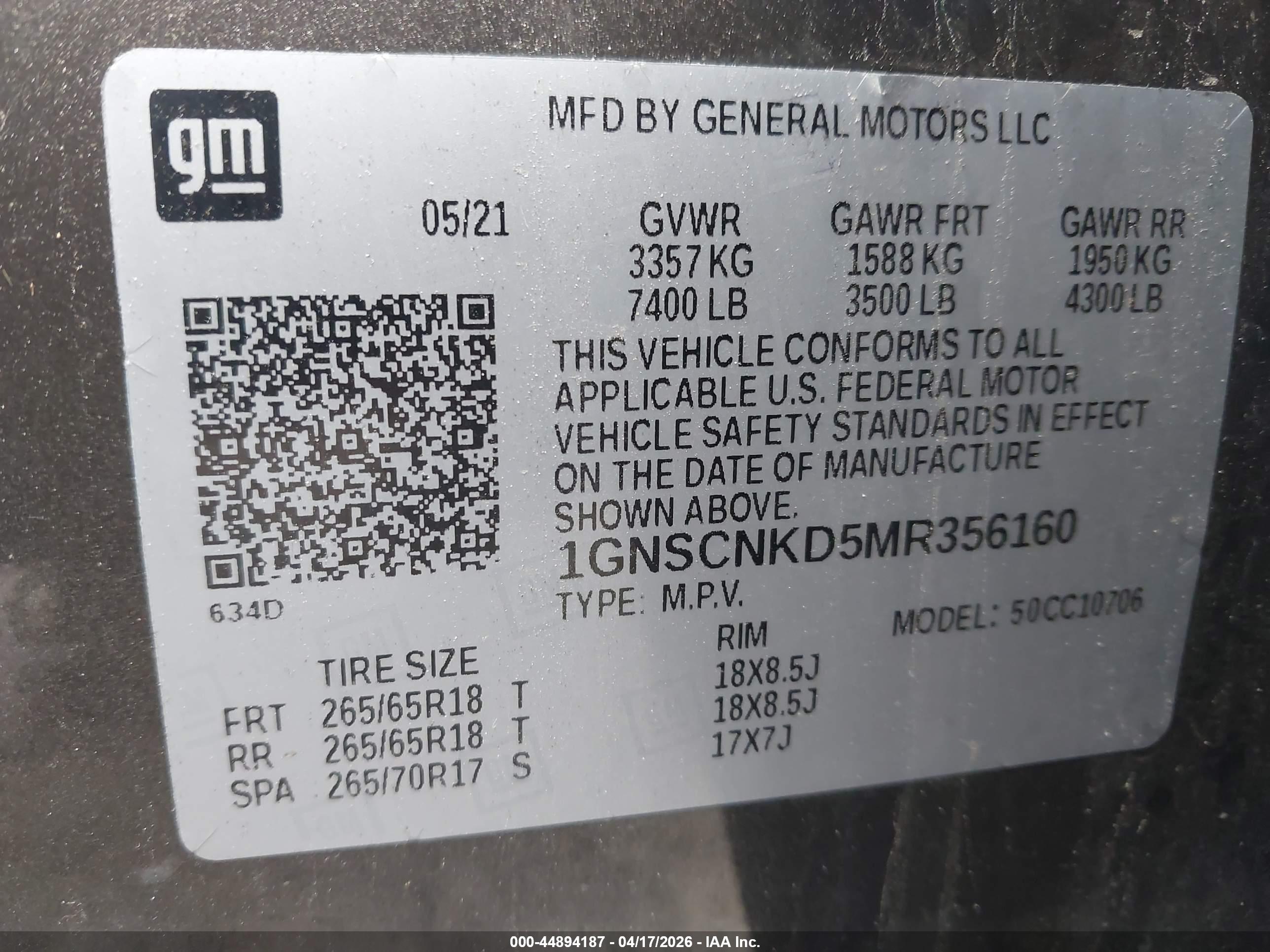 CHEVROLET TAHOE image 9