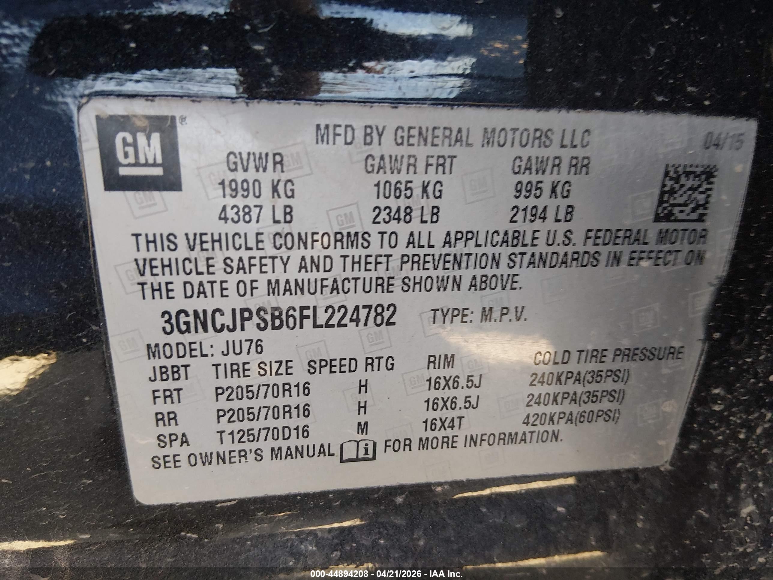 CHEVROLET TRAX image 9