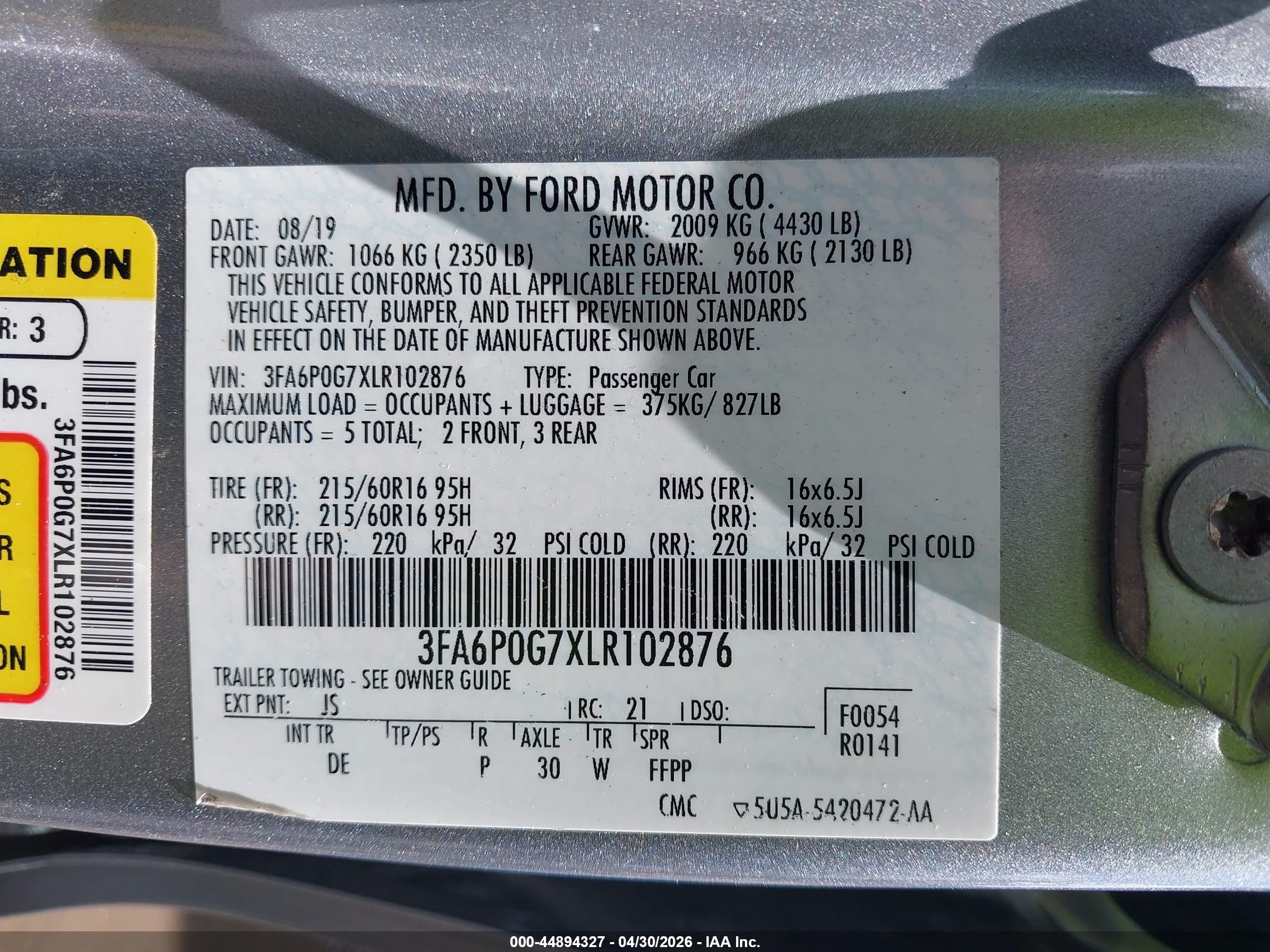 FORD FUSION image 9