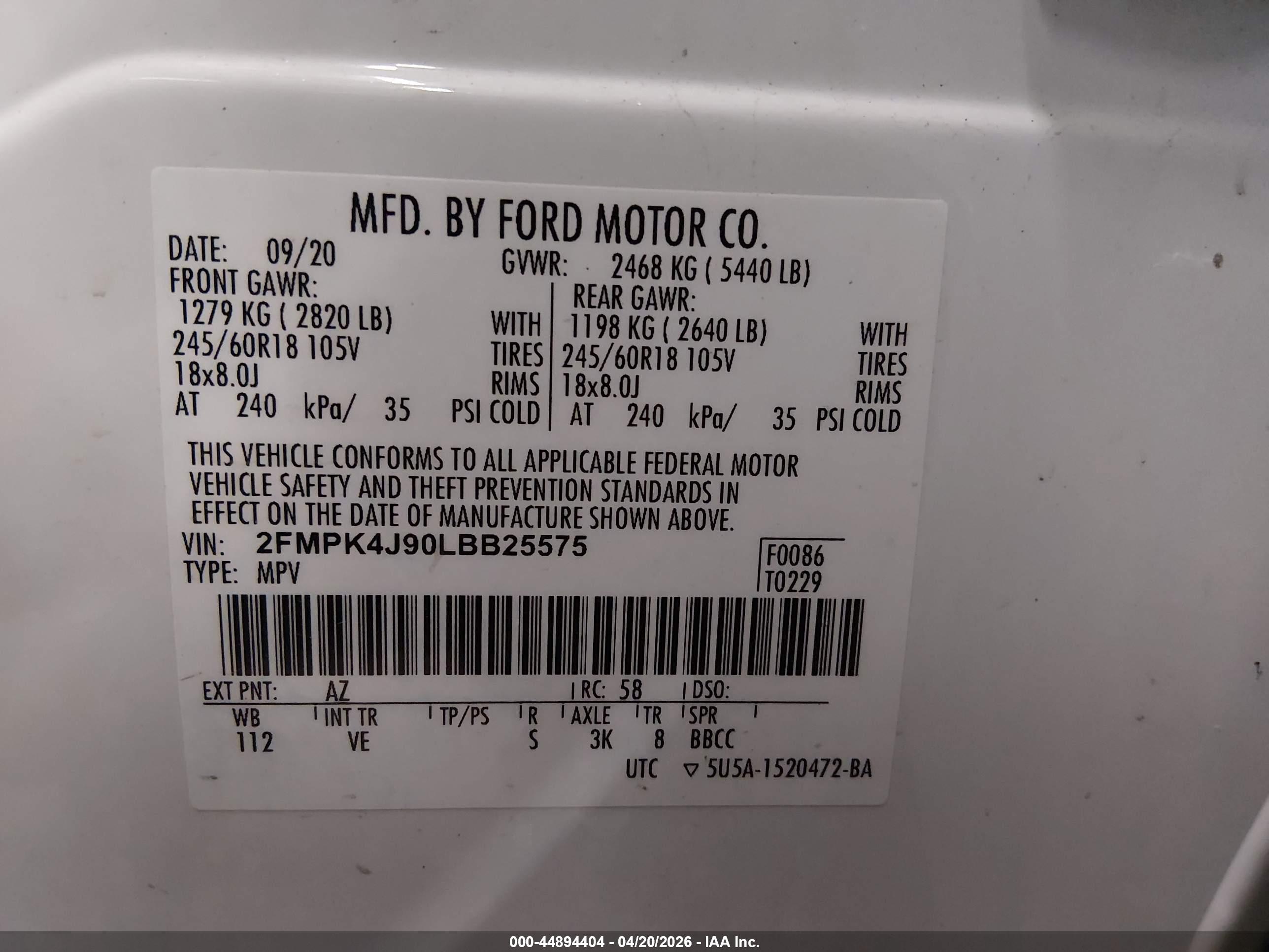 FORD EDGE image 9