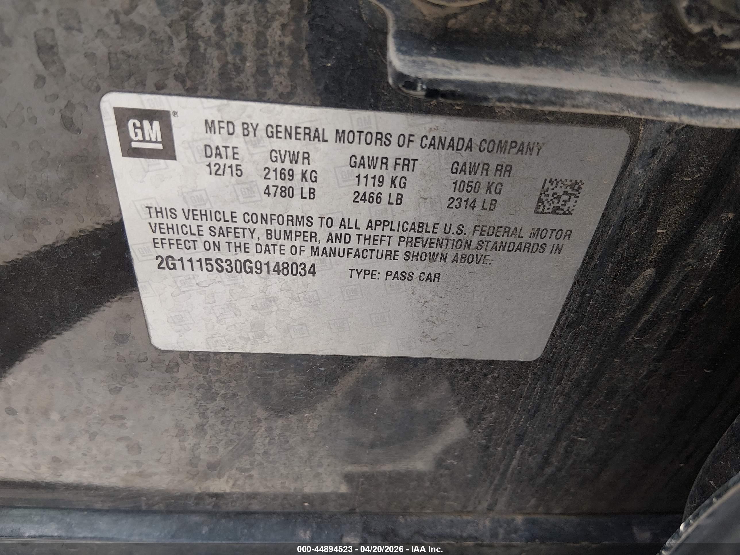 CHEVROLET IMPALA image 9