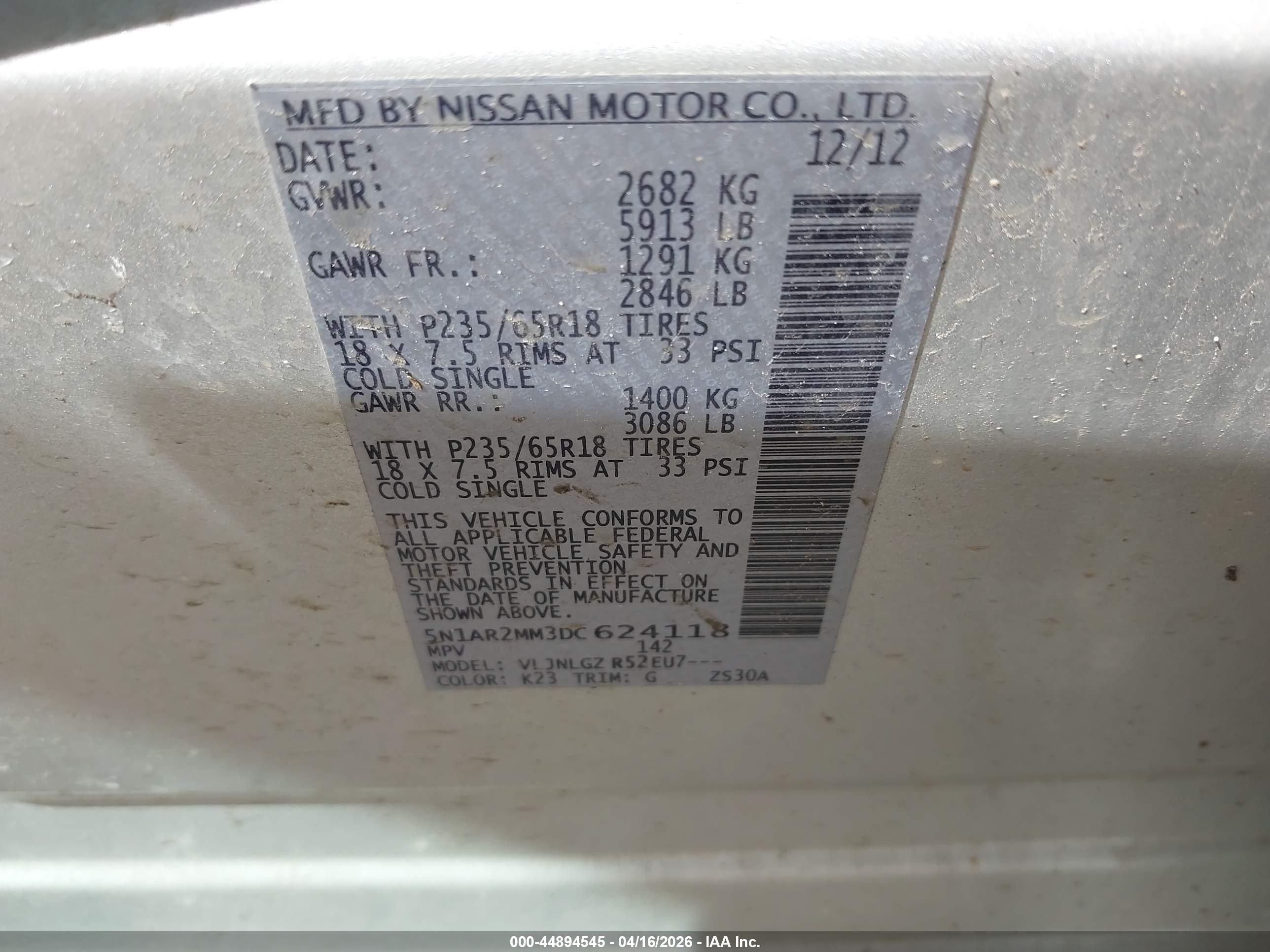 NISSAN PATHFINDER image 9