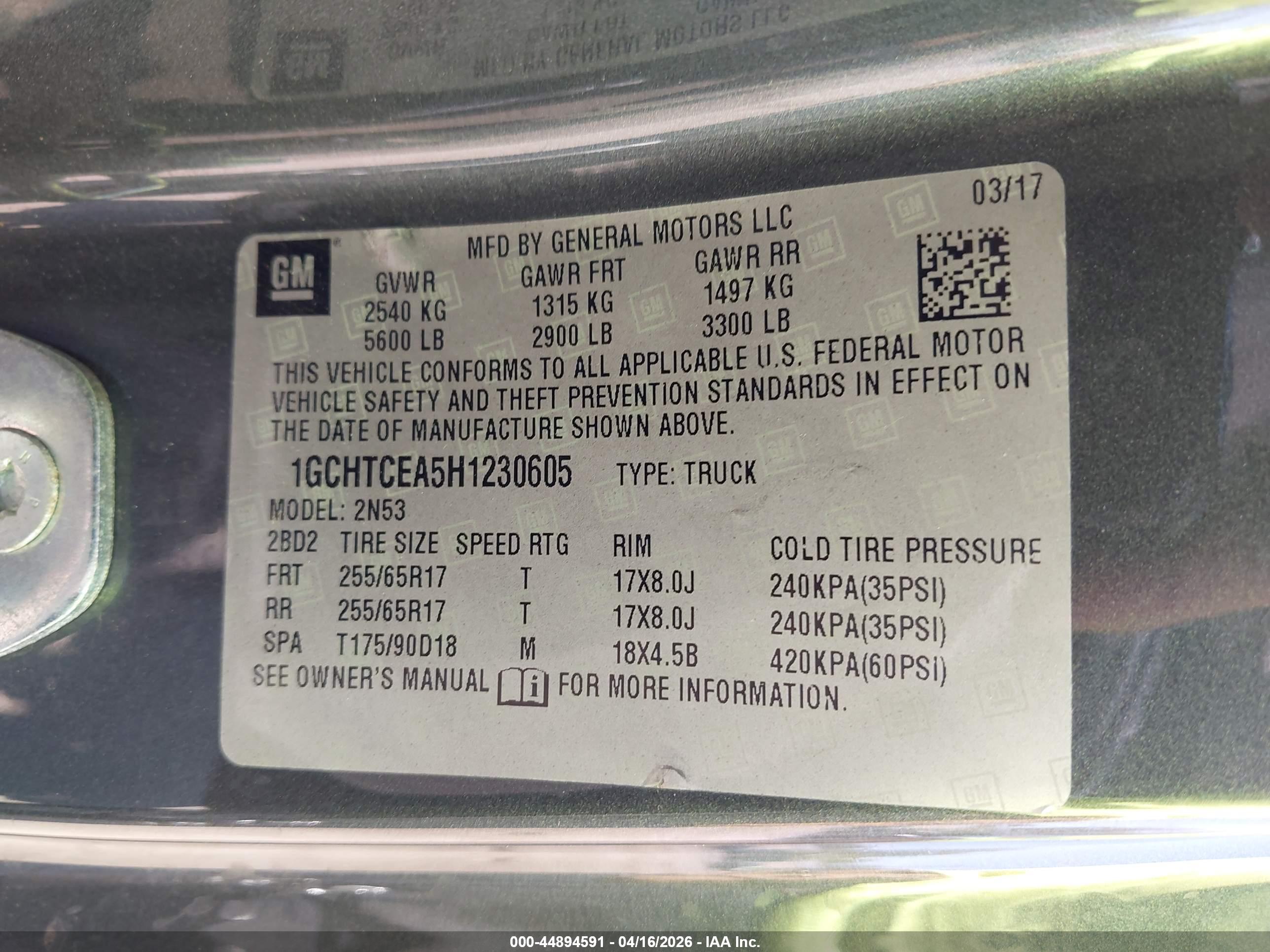 CHEVROLET COLORADO image 9