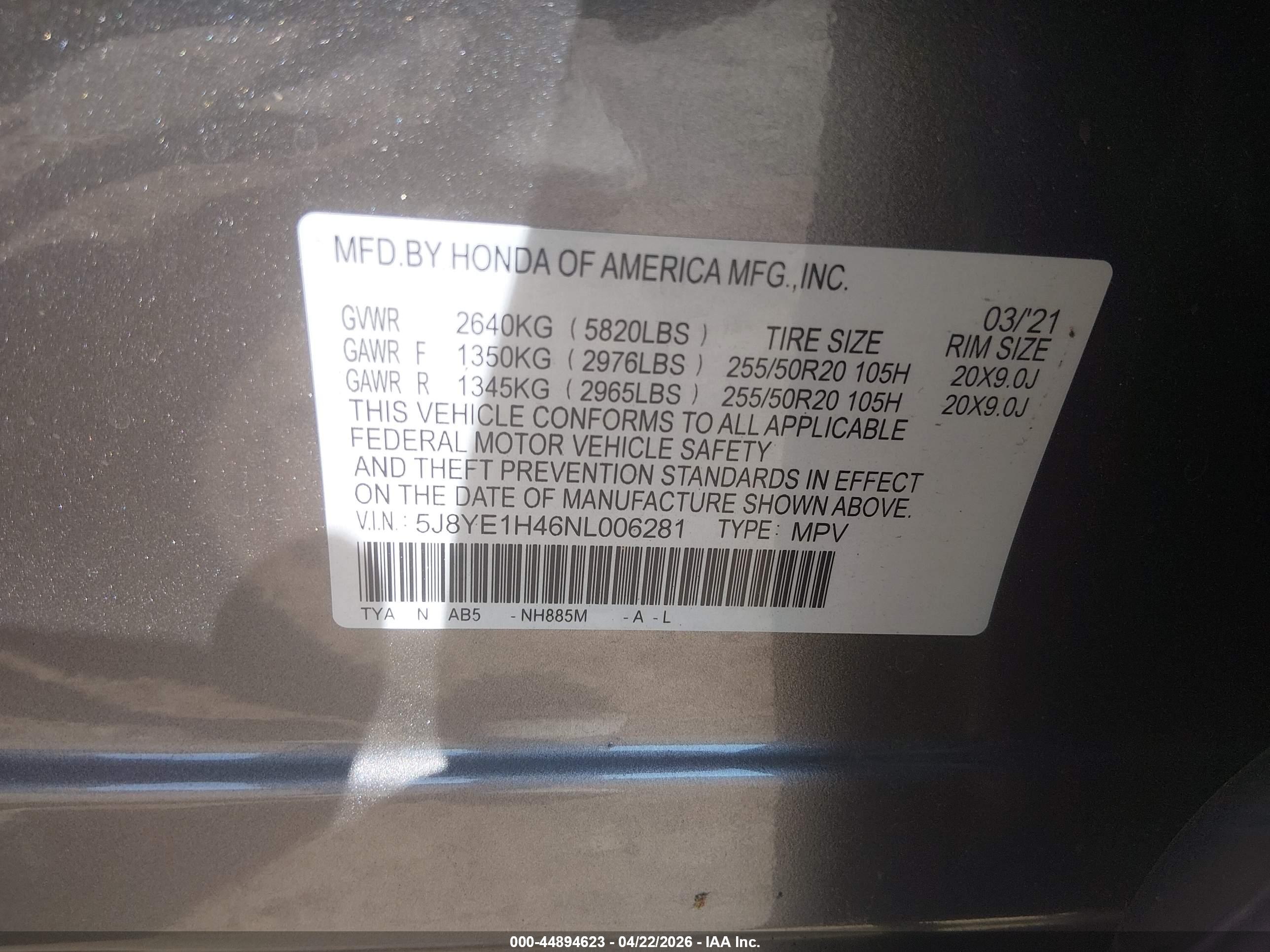 ACURA MDX image 9