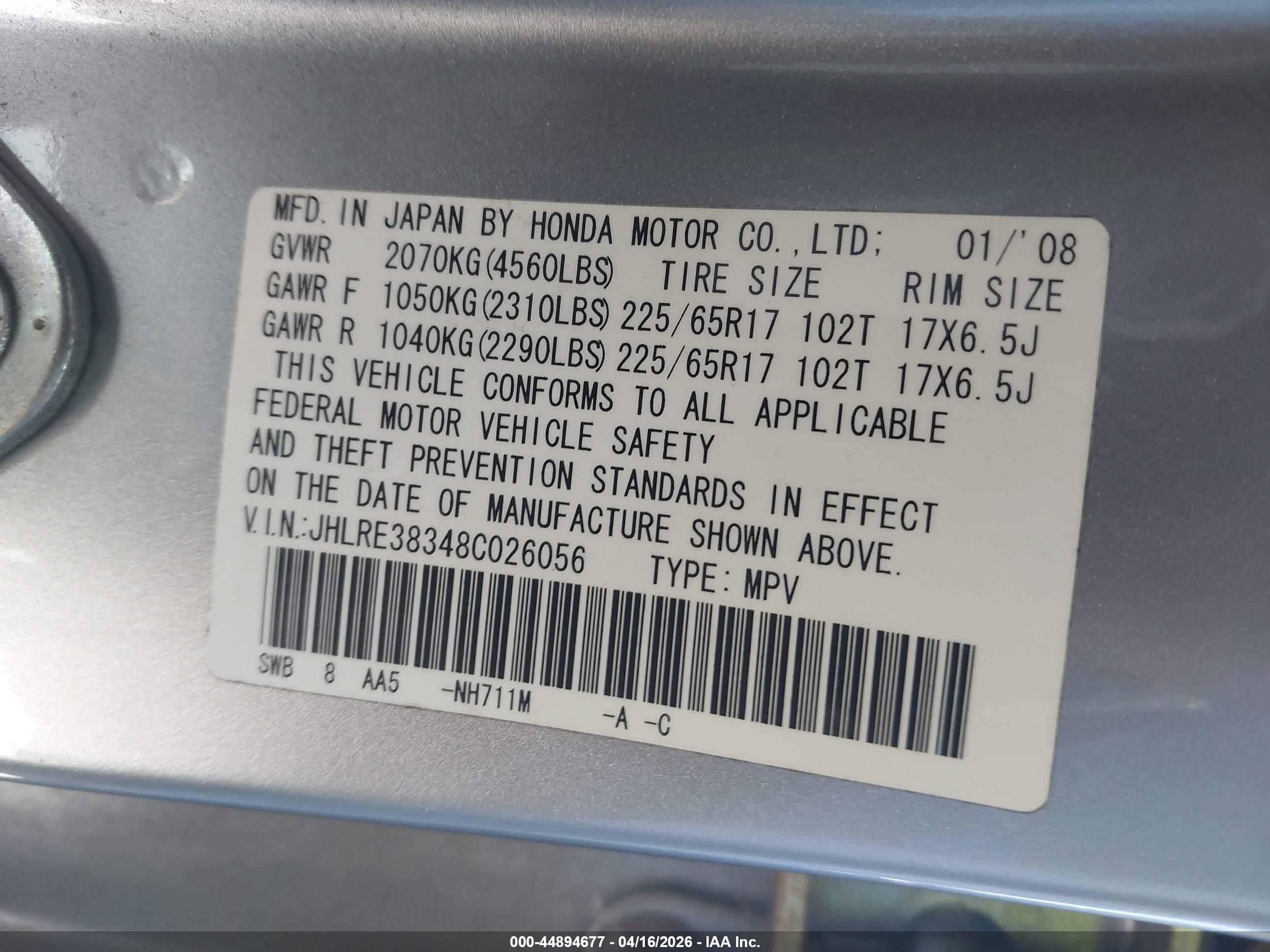 HONDA CR-V image 9