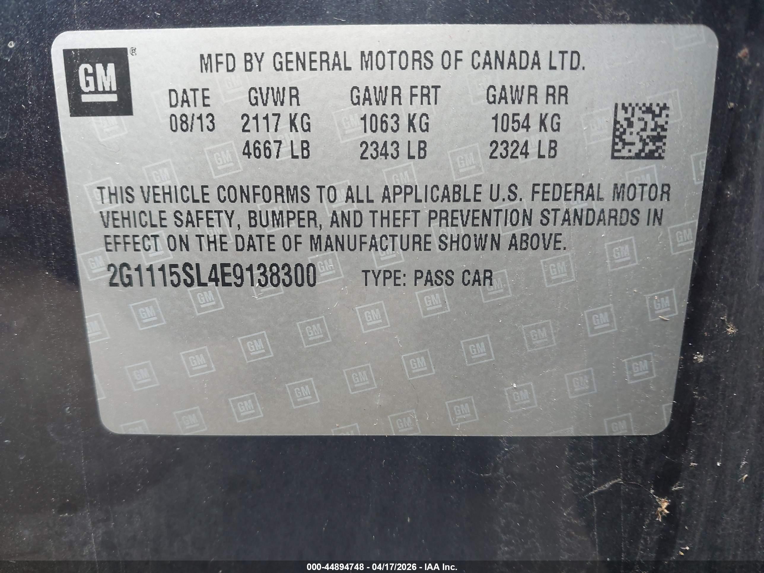 CHEVROLET IMPALA image 9
