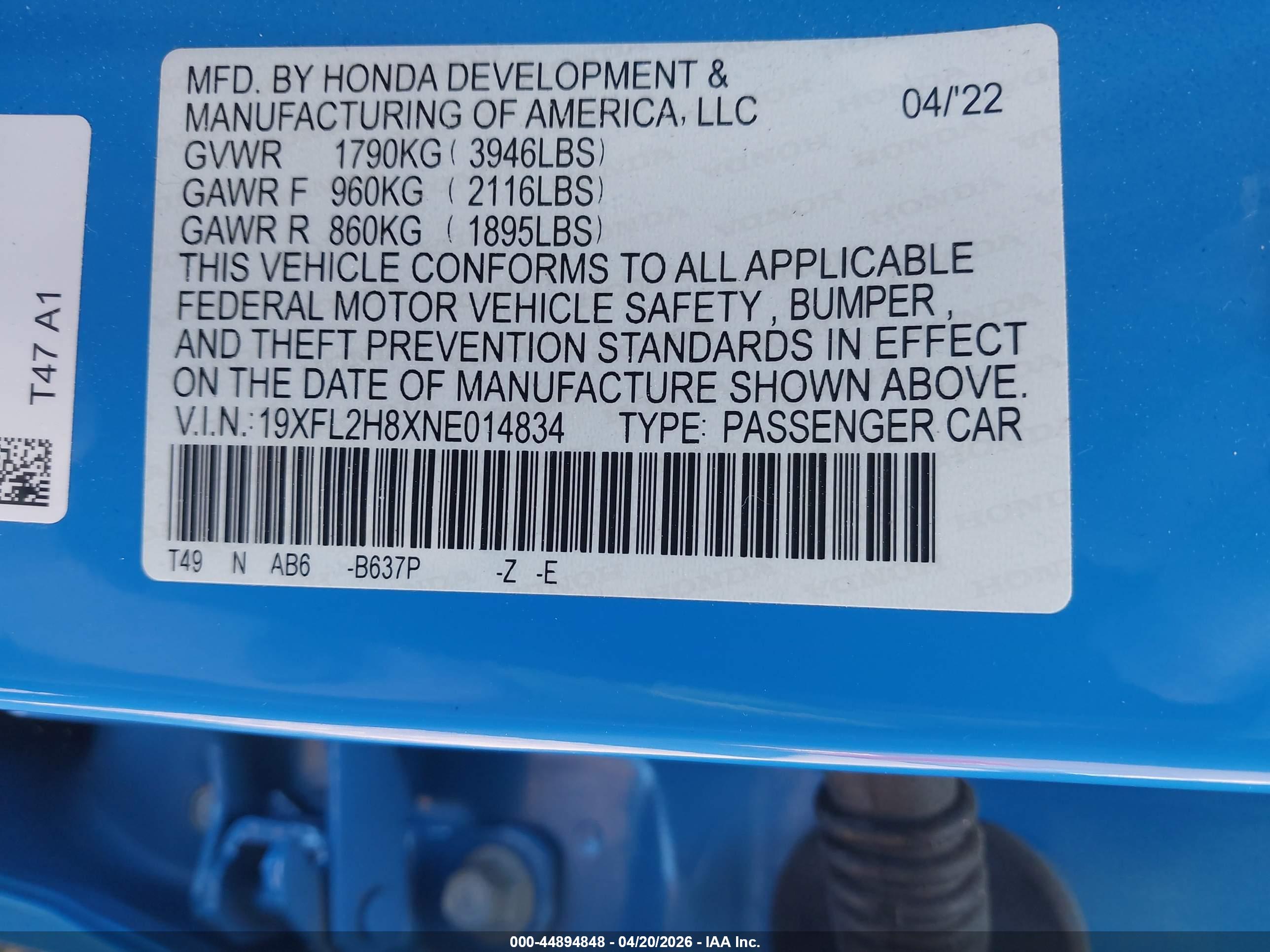 HONDA CIVIC image 9