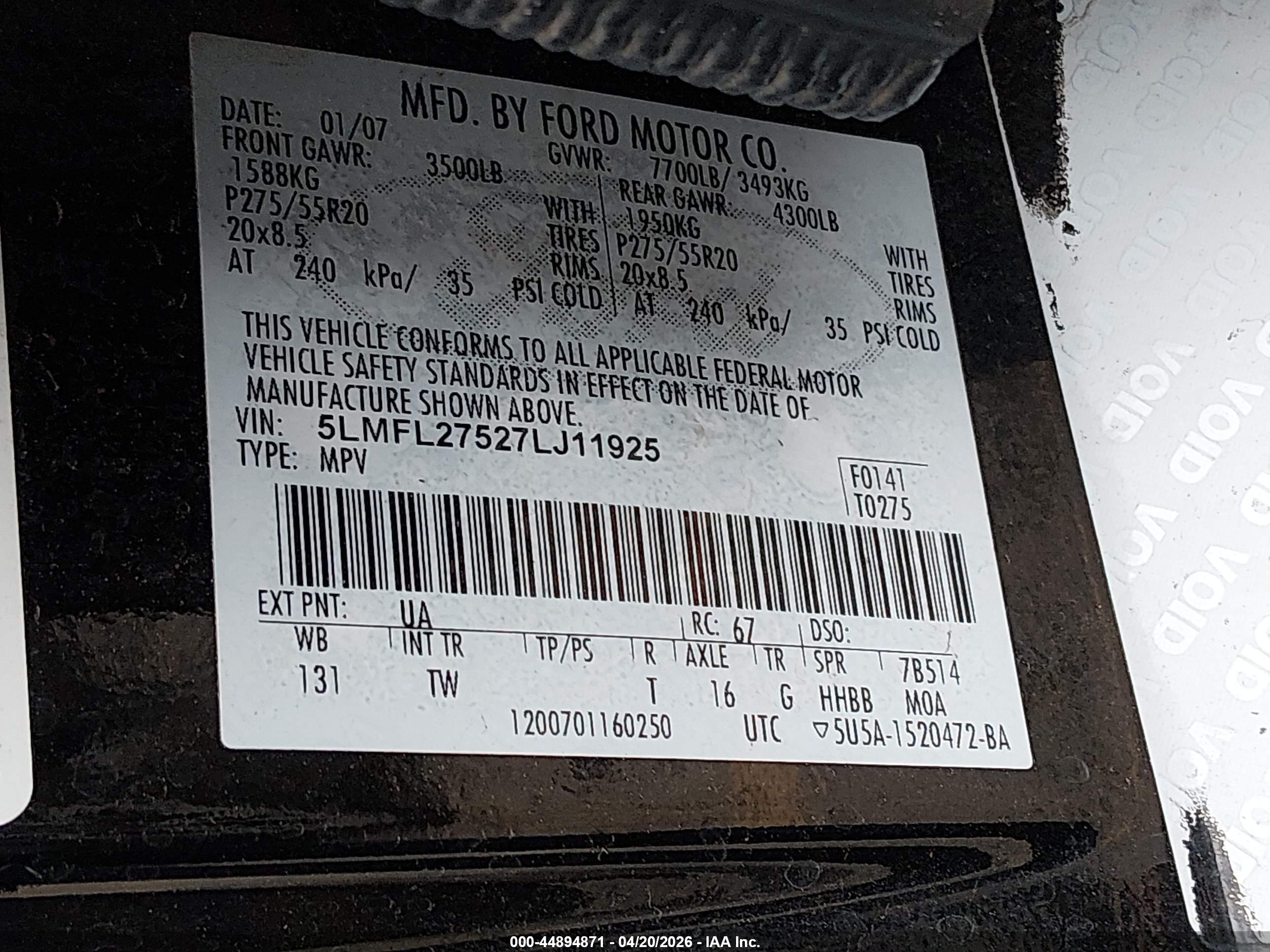 LINCOLN NAVIGATOR image 9