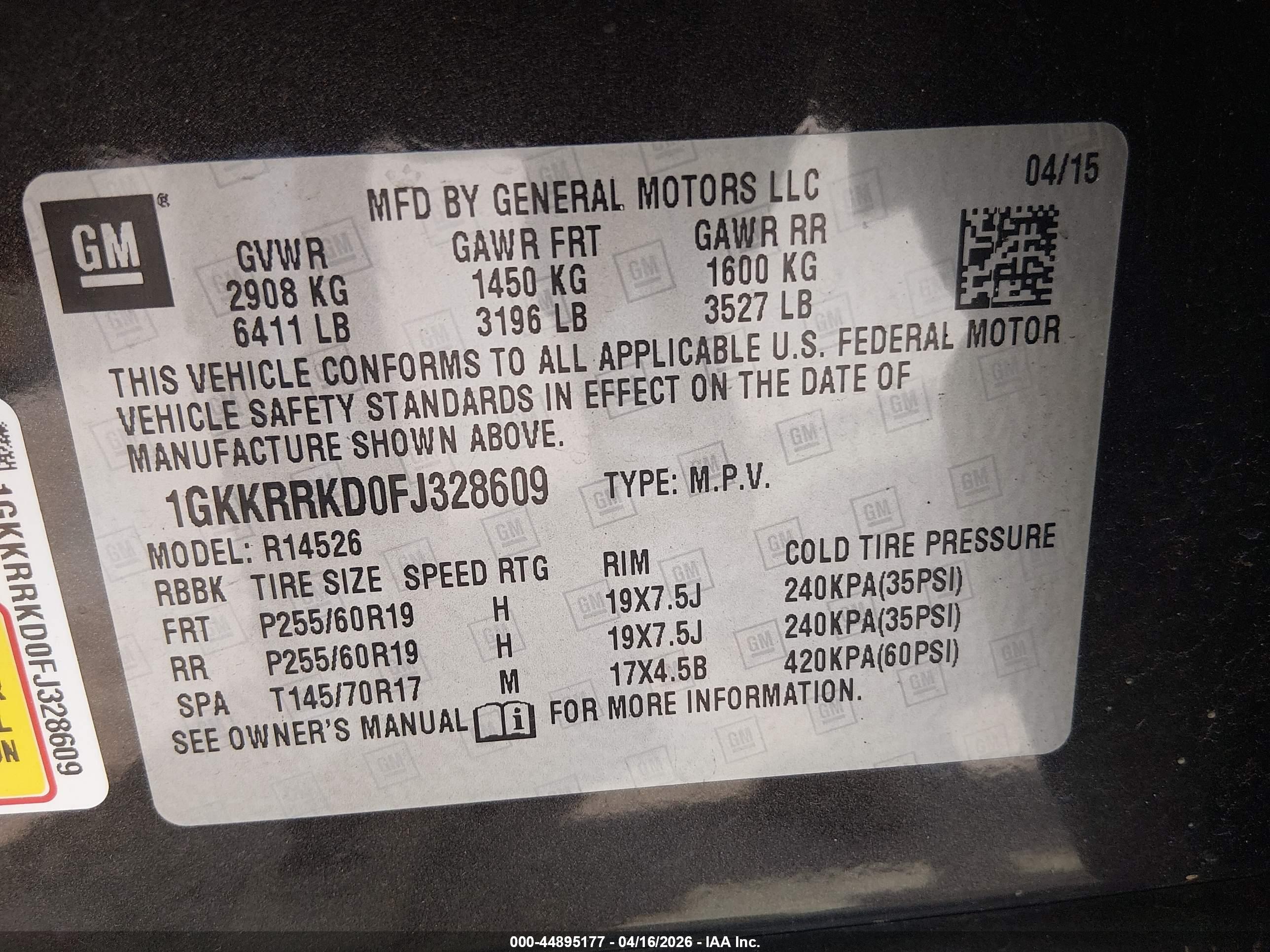 GMC ACADIA image 9