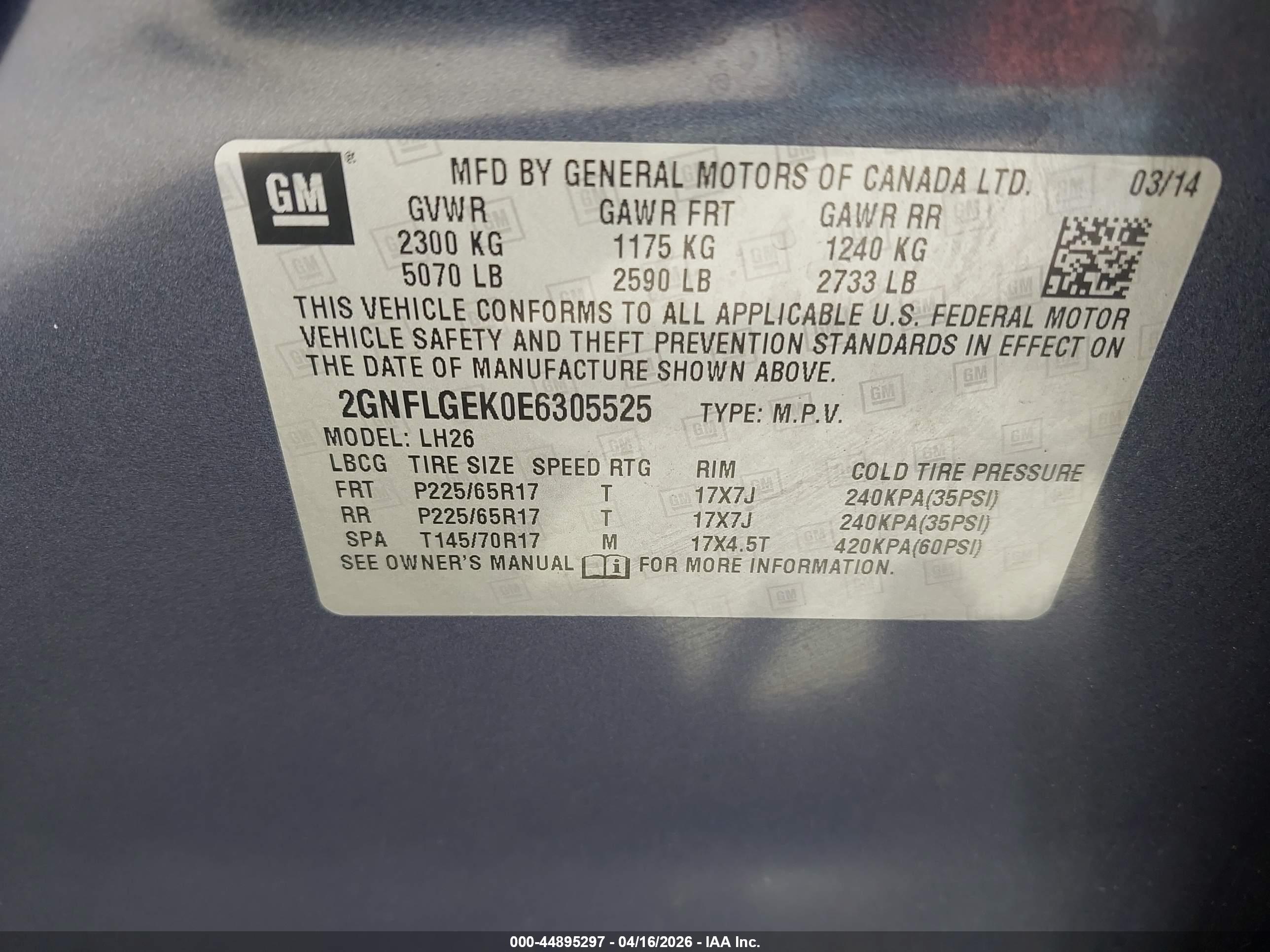 CHEVROLET EQUINOX image 9