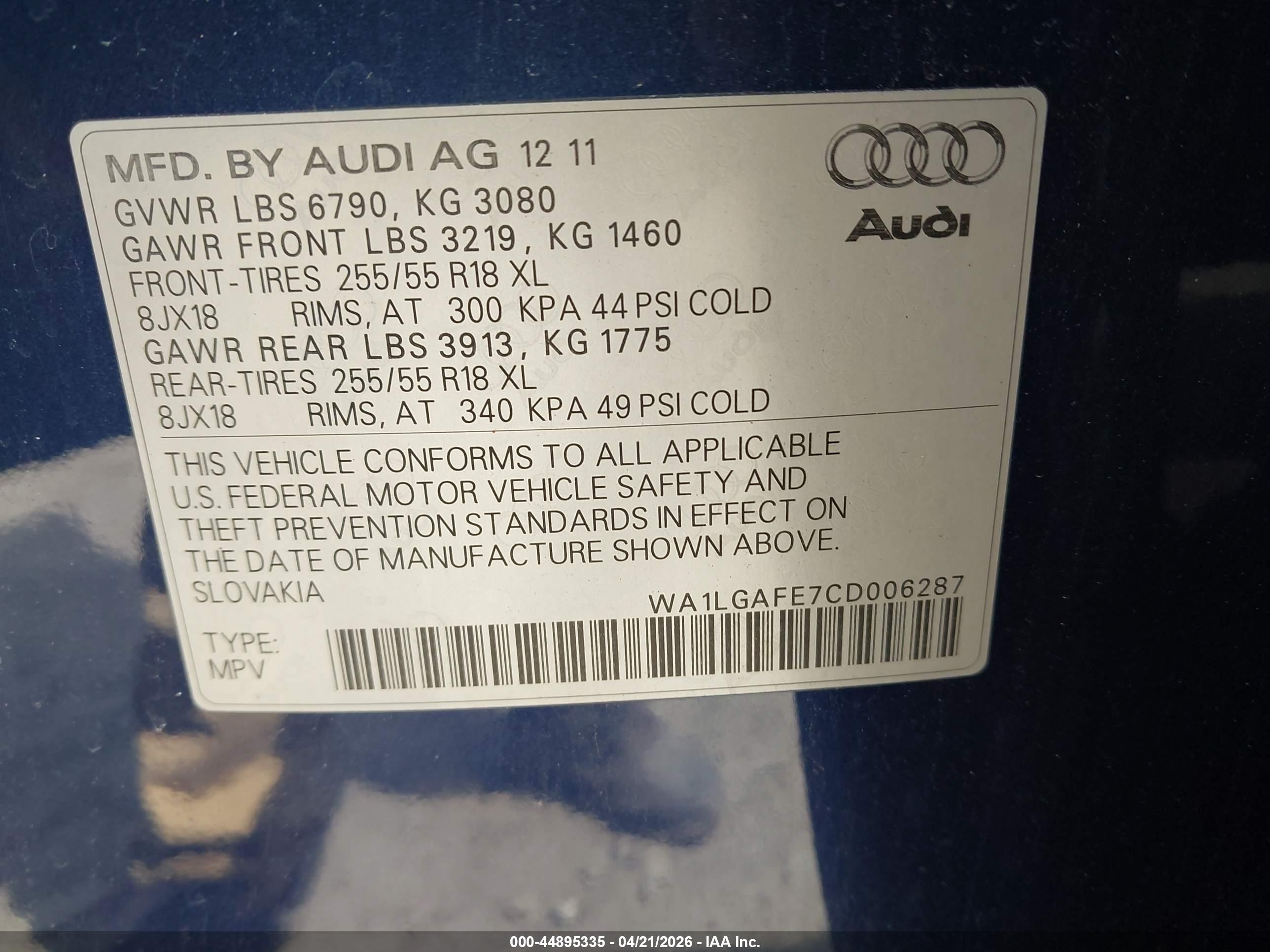 AUDI Q7 image 9