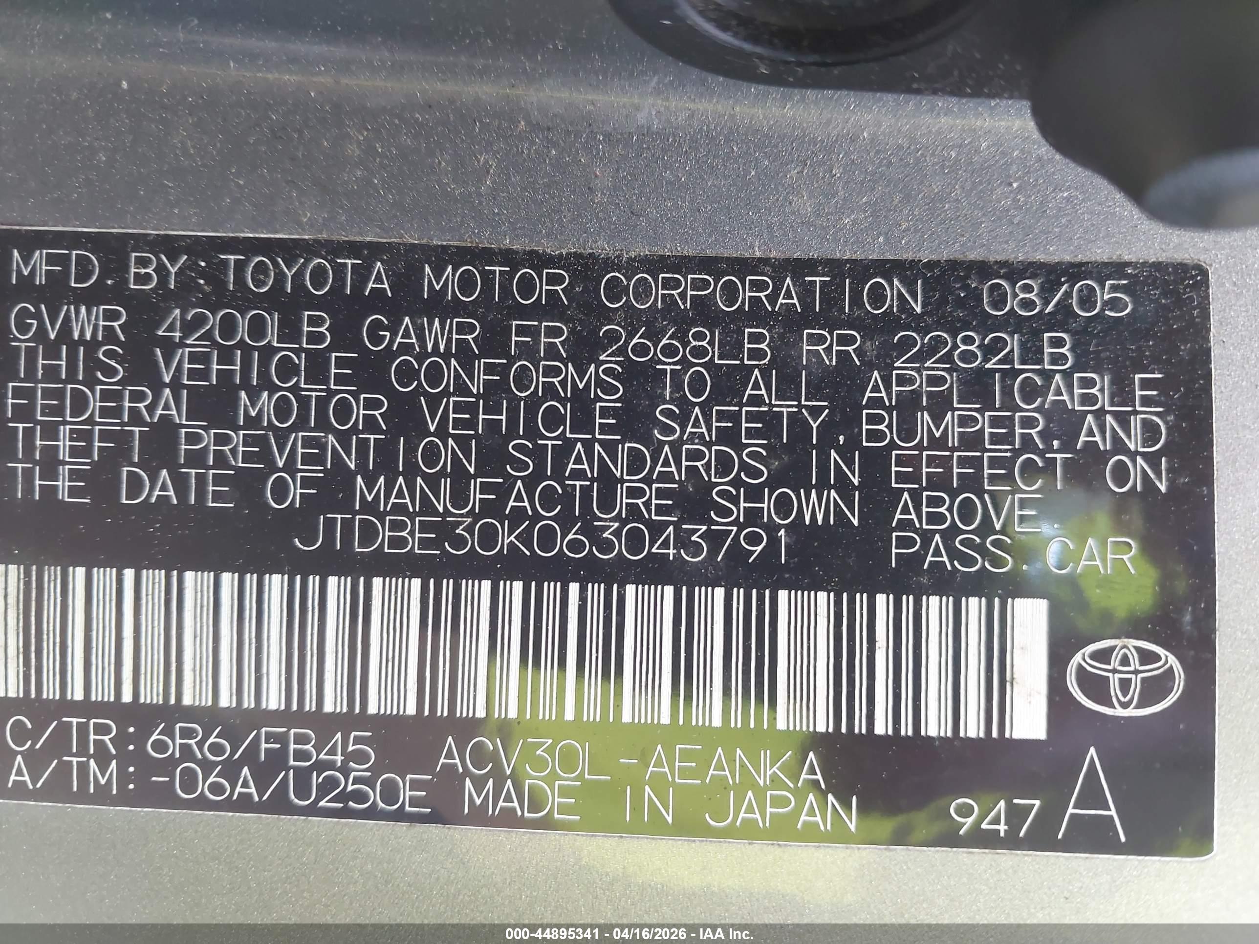 TOYOTA CAMRY image 9