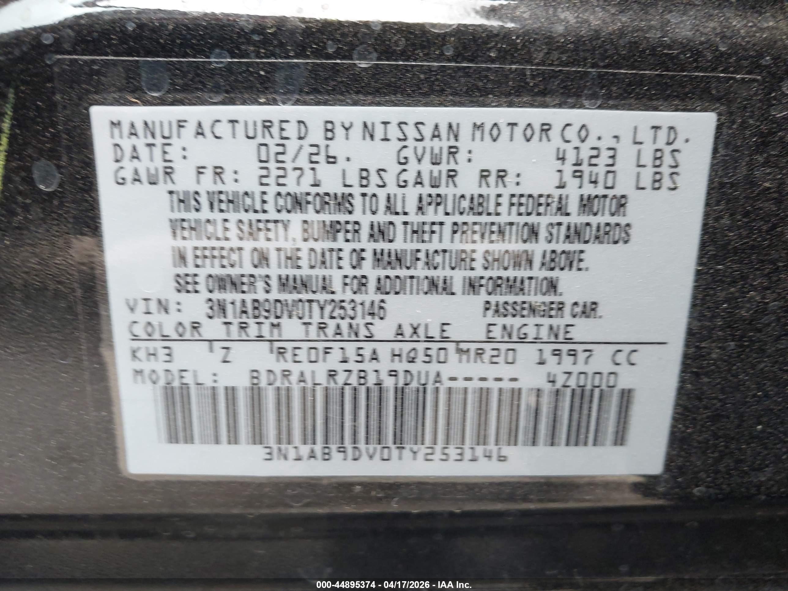 NISSAN SENTRA image 9