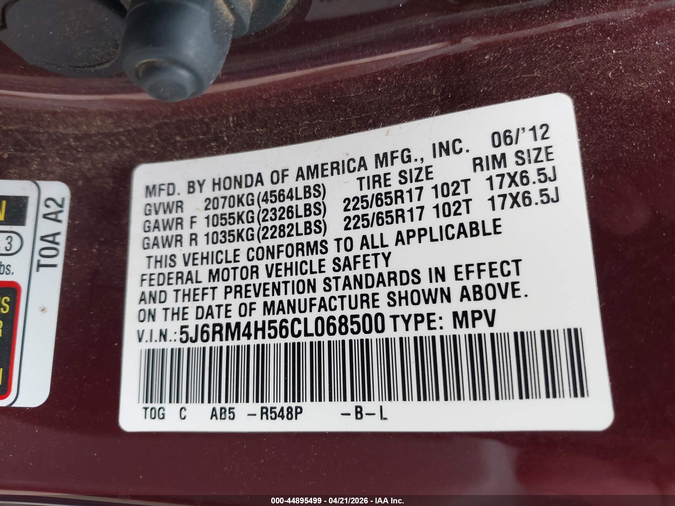 HONDA CR-V image 9