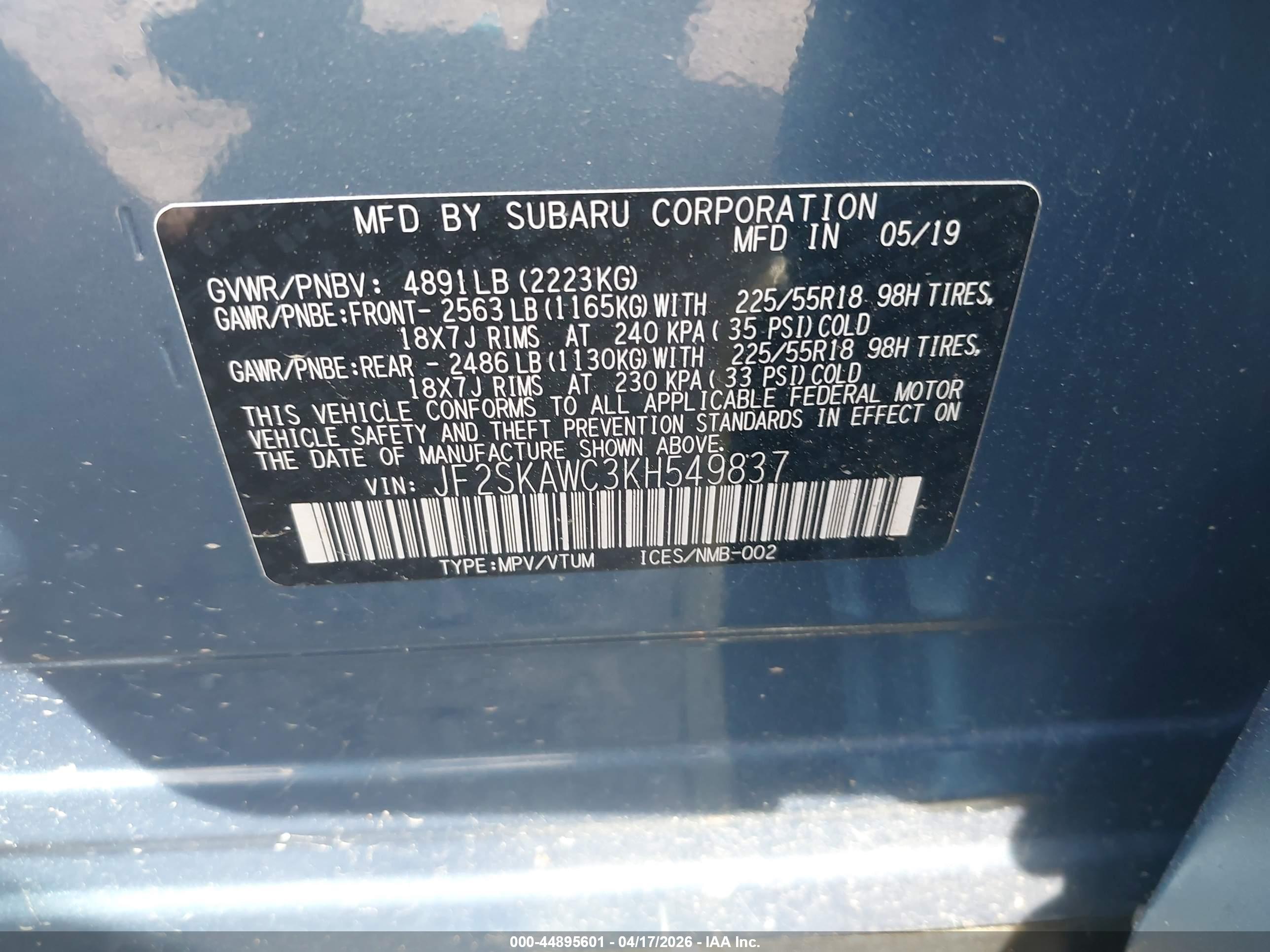 SUBARU FORESTER image 9