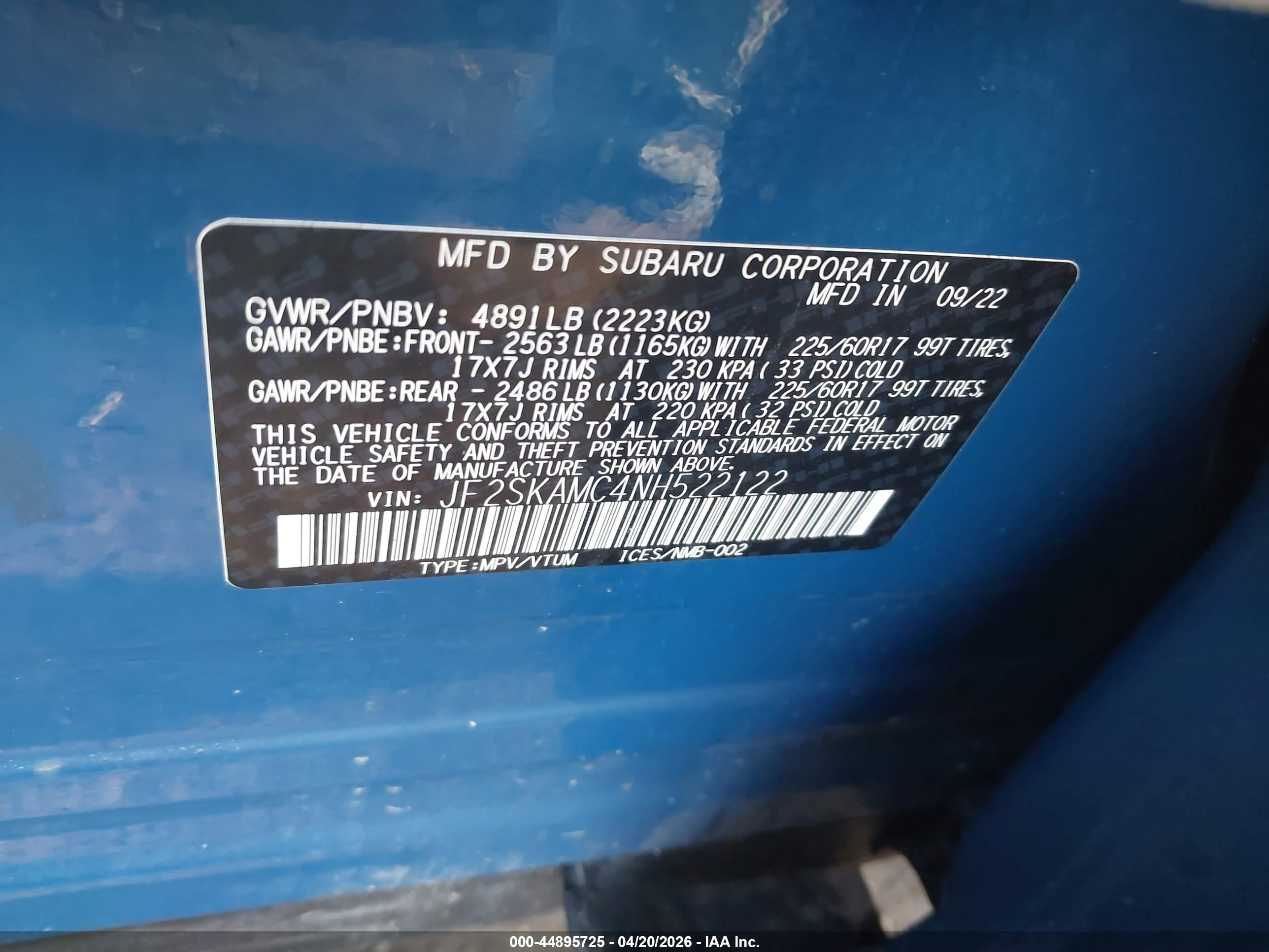 SUBARU FORESTER image 9