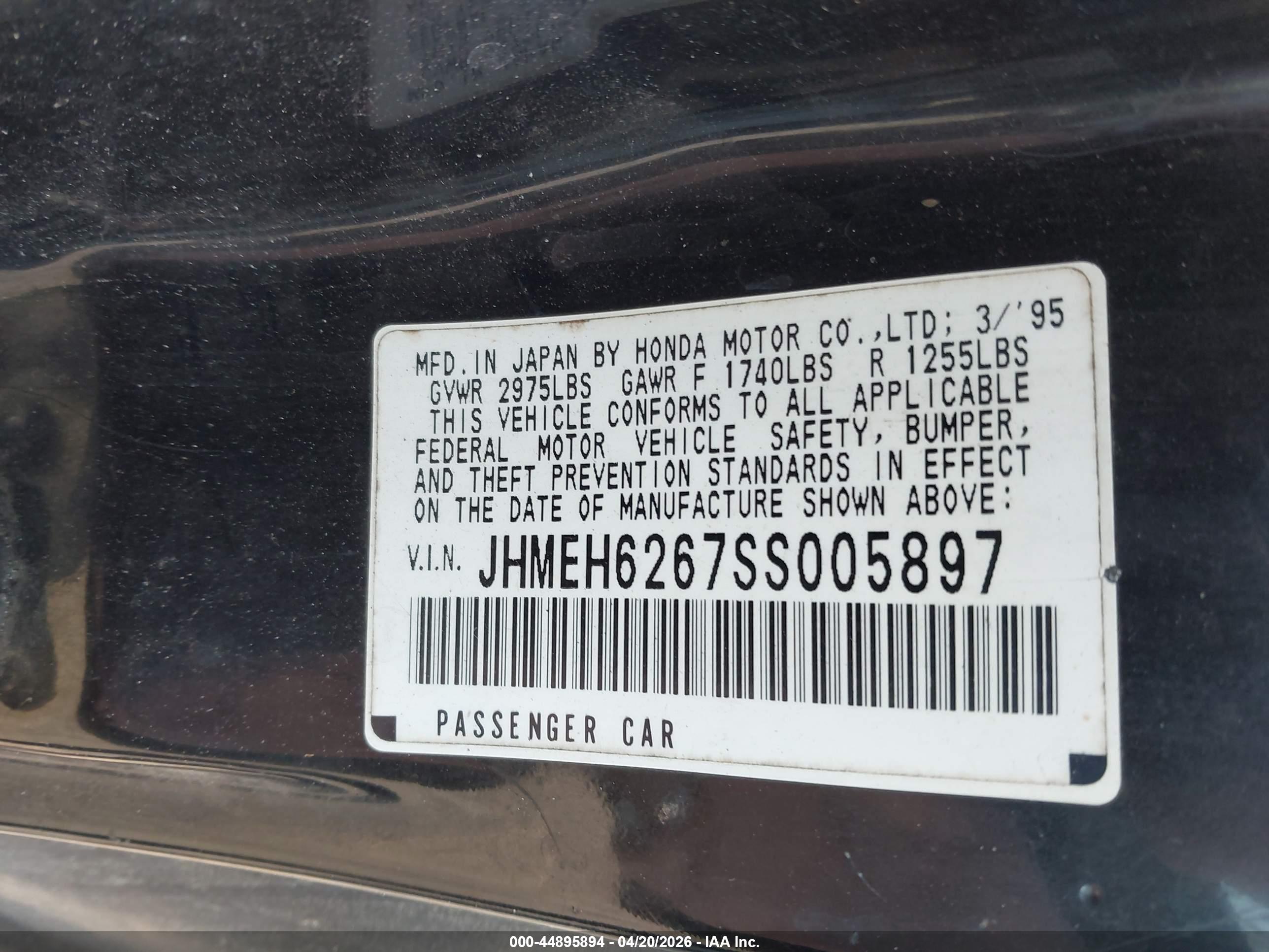 HONDA CIVIC image 9