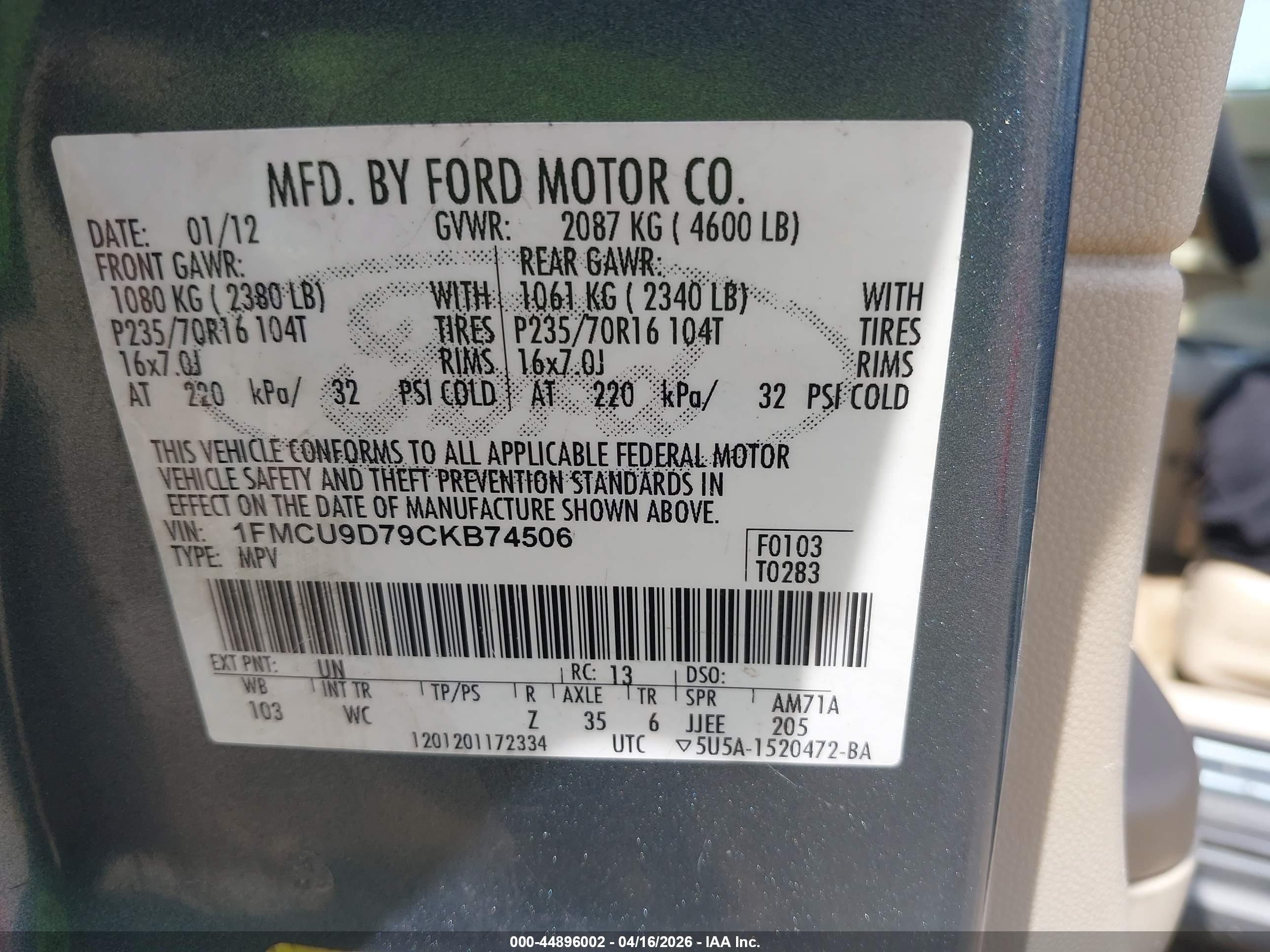 FORD ESCAPE image 9