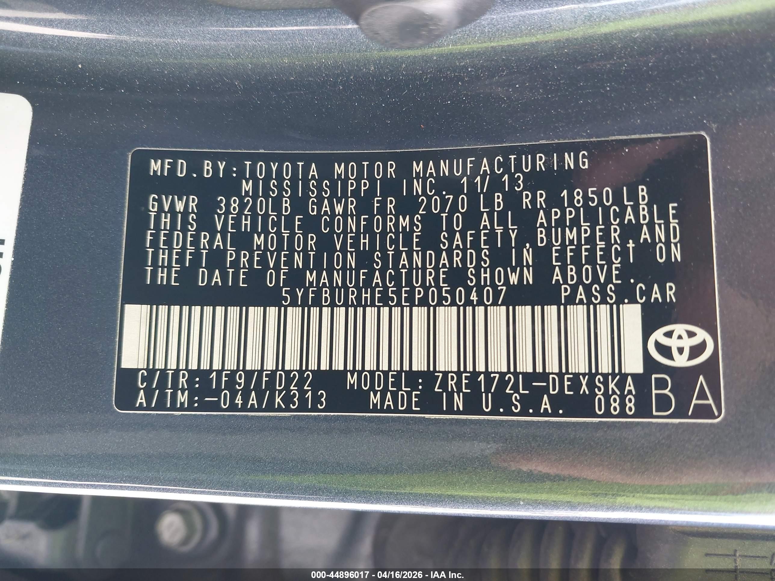 TOYOTA COROLLA image 9
