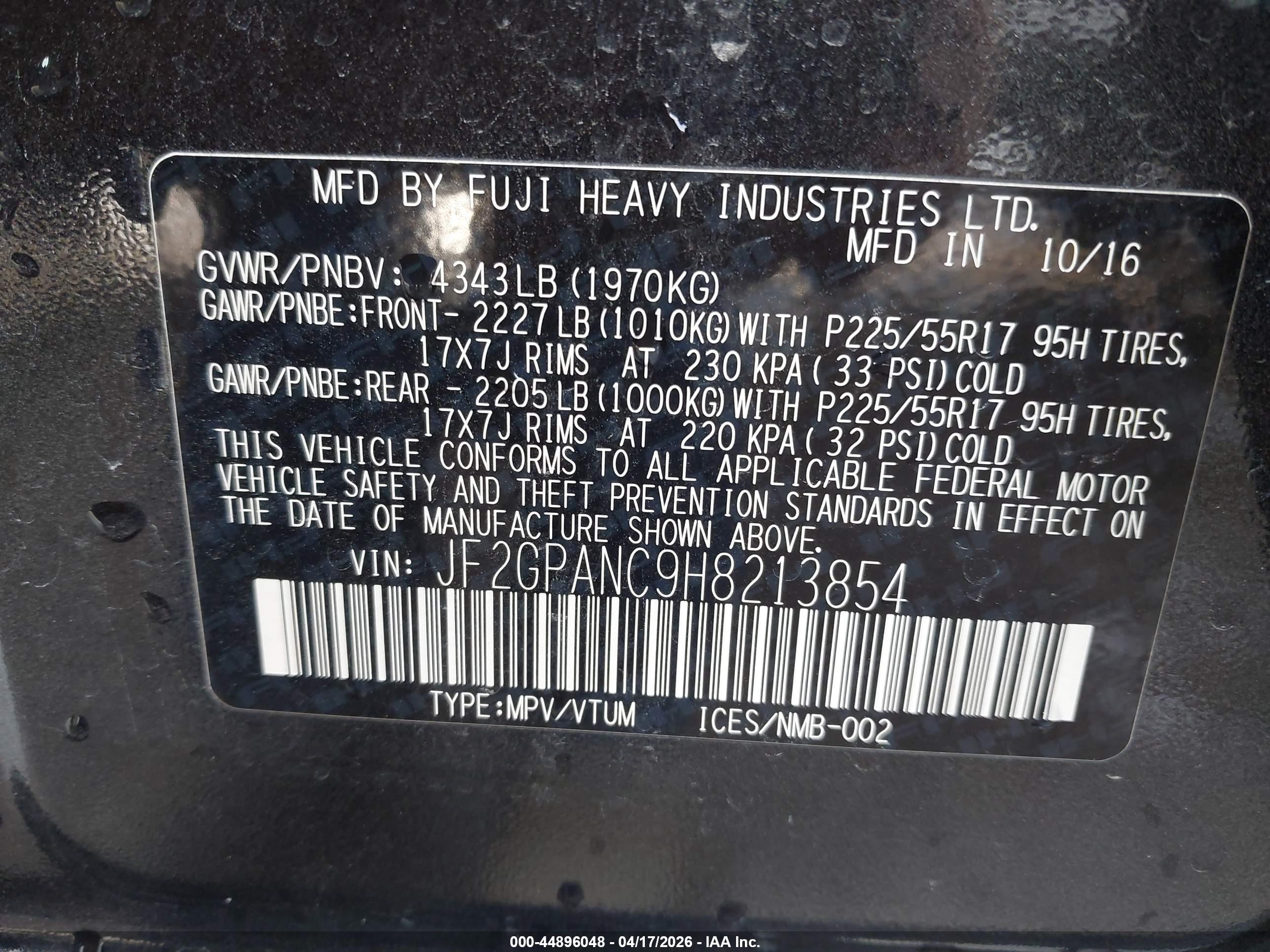 SUBARU CROSSTREK image 9
