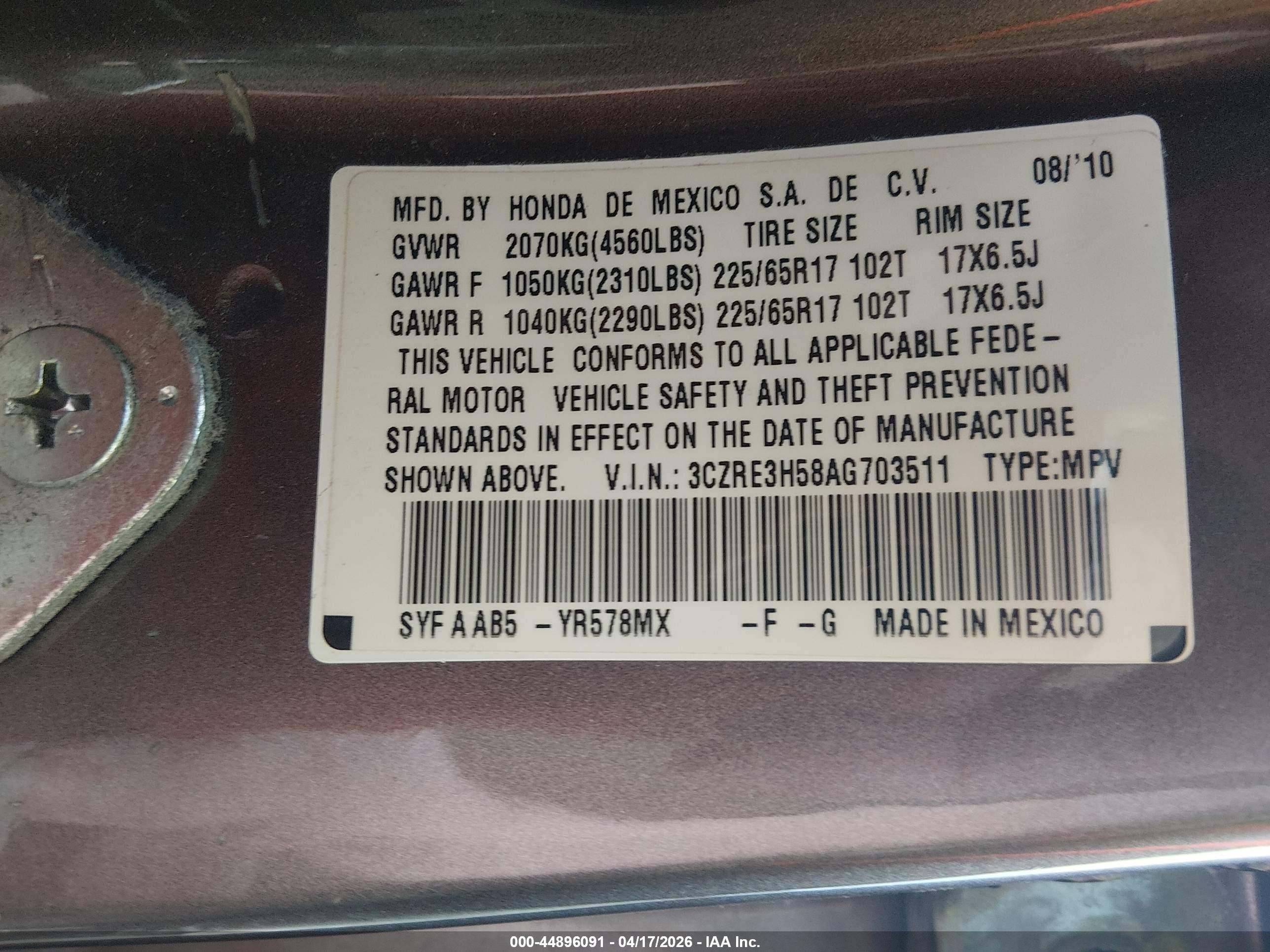HONDA CR-V image 9