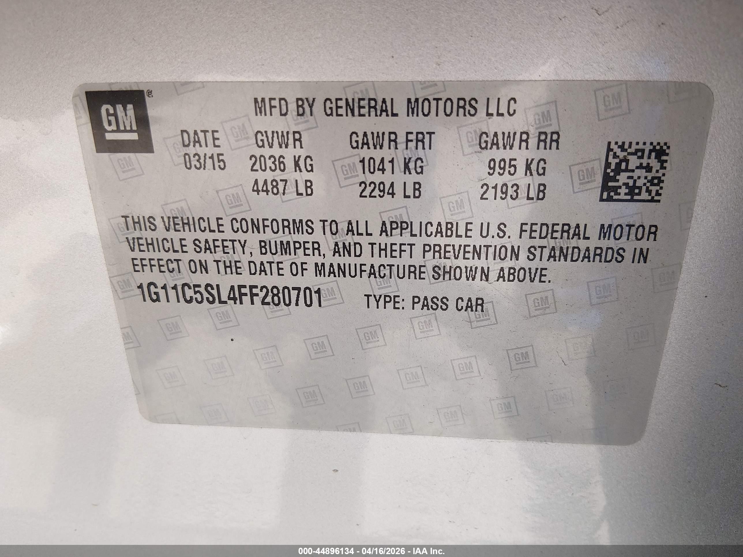 CHEVROLET MALIBU image 9