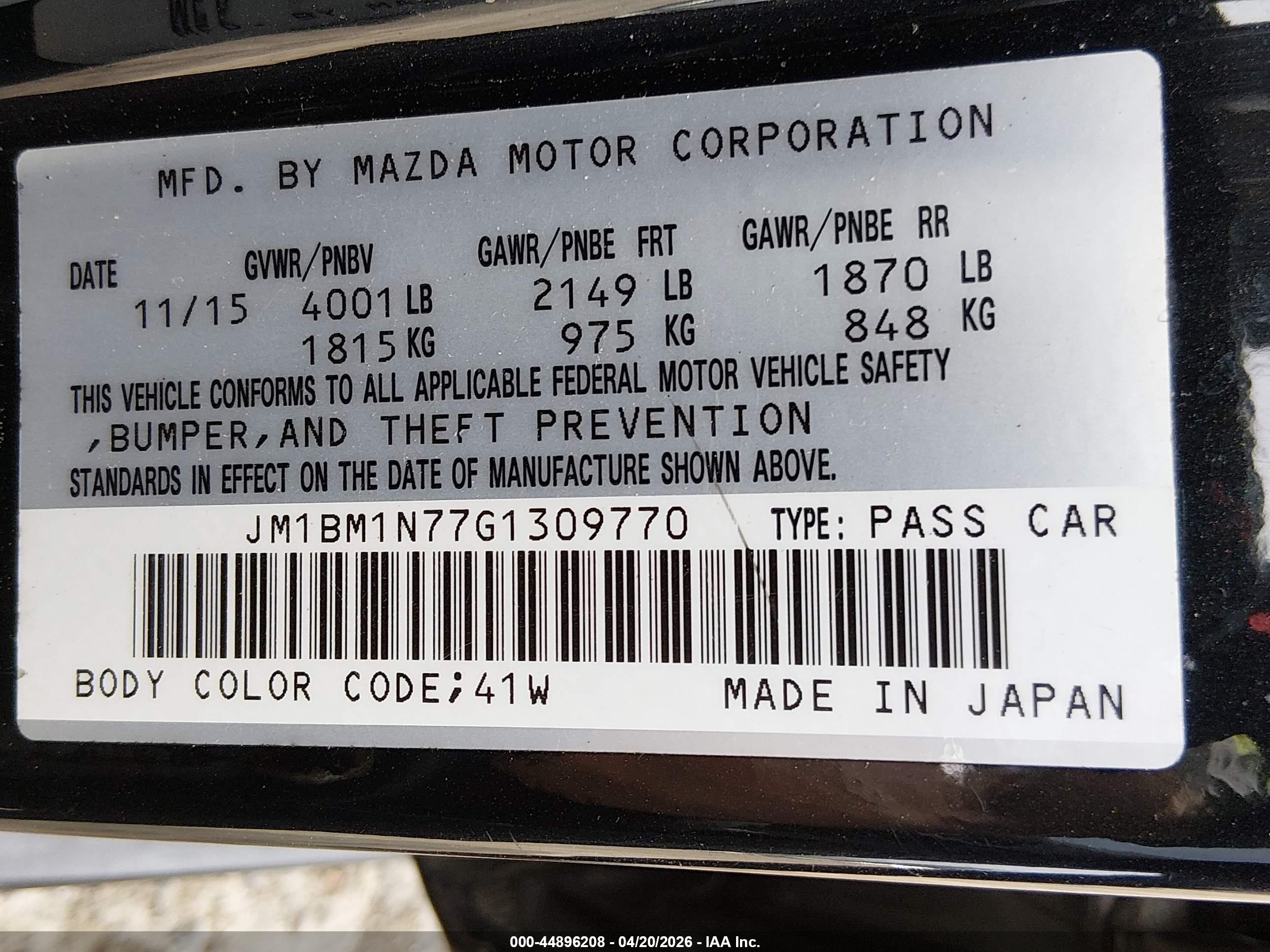 MAZDA MAZDA3 image 9