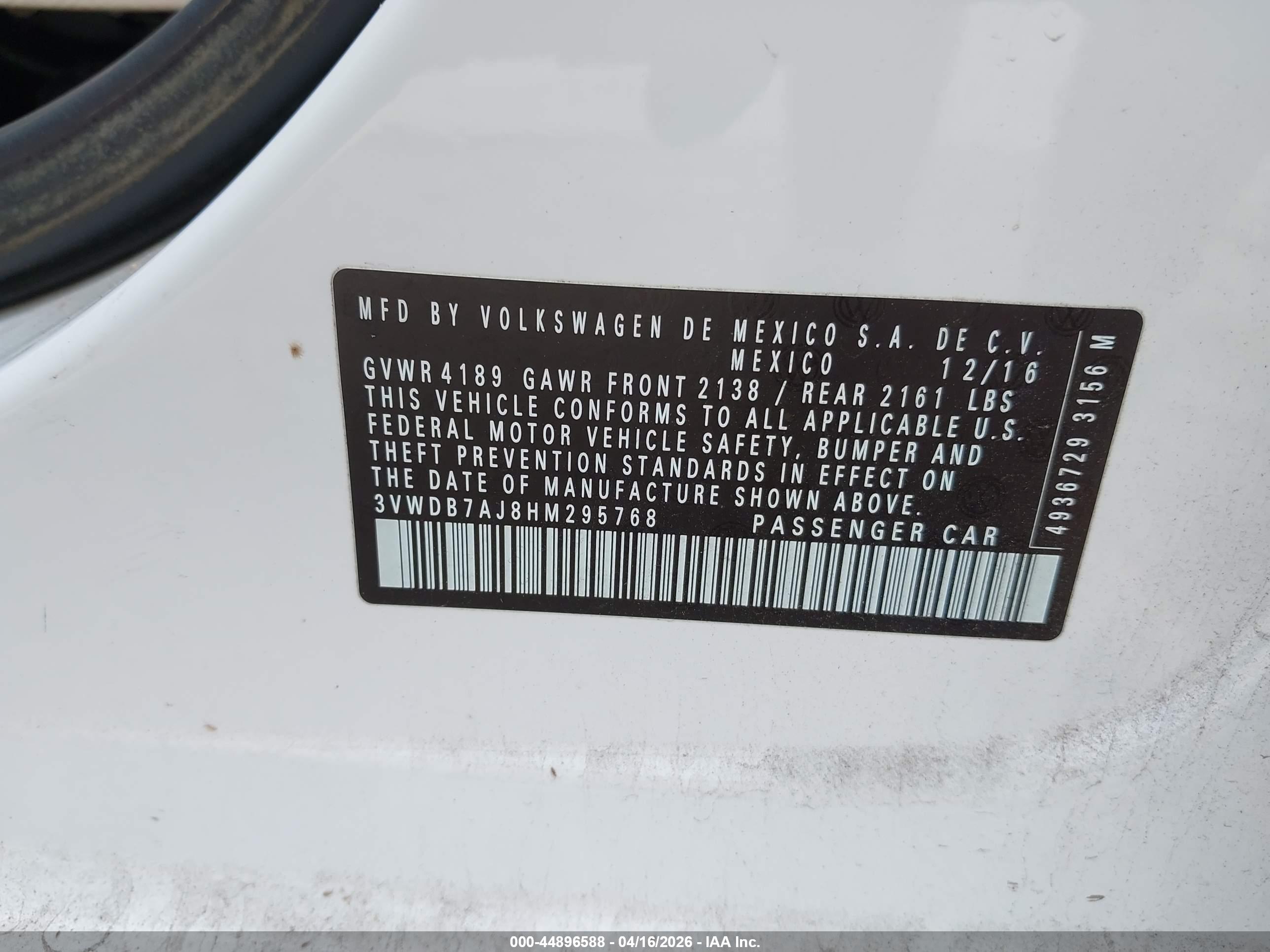 VOLKSWAGEN JETTA image 9