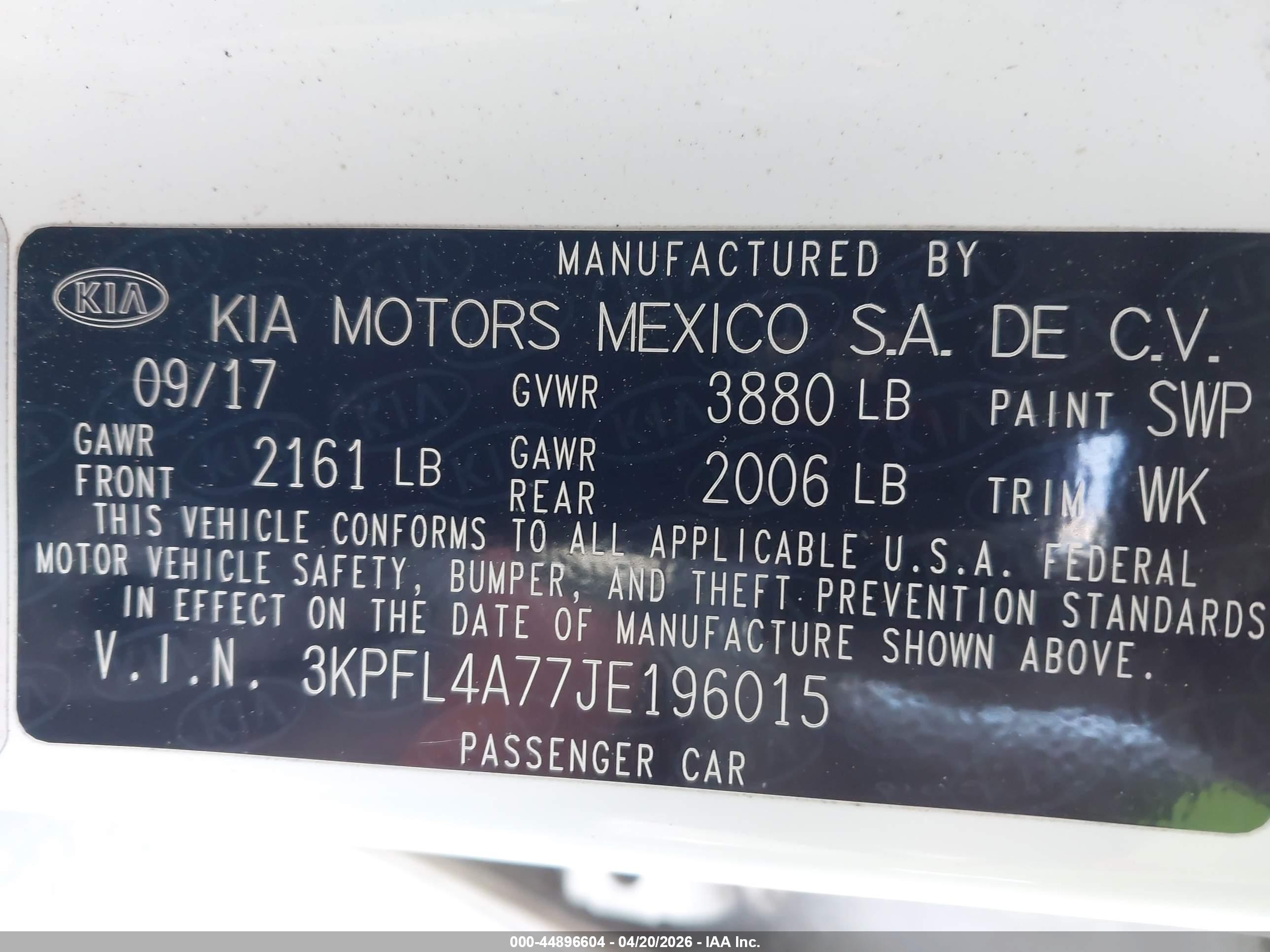 KIA FORTE image 9