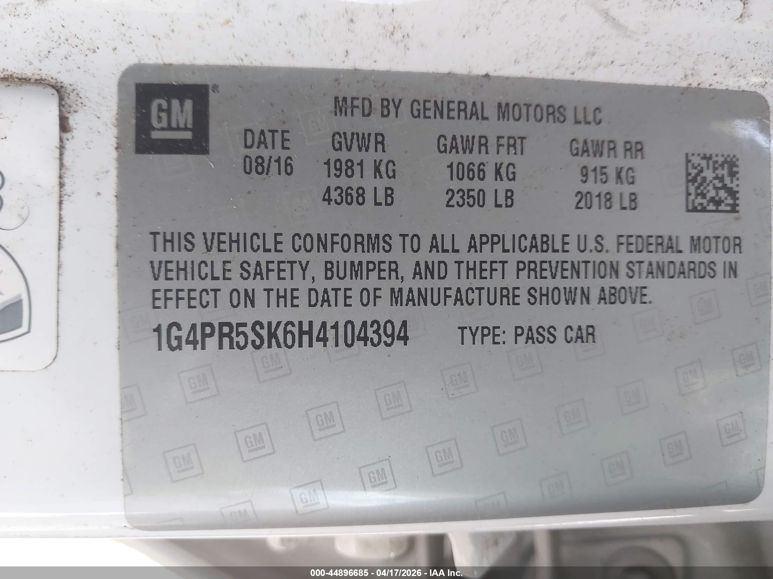 BUICK VERANO image 9