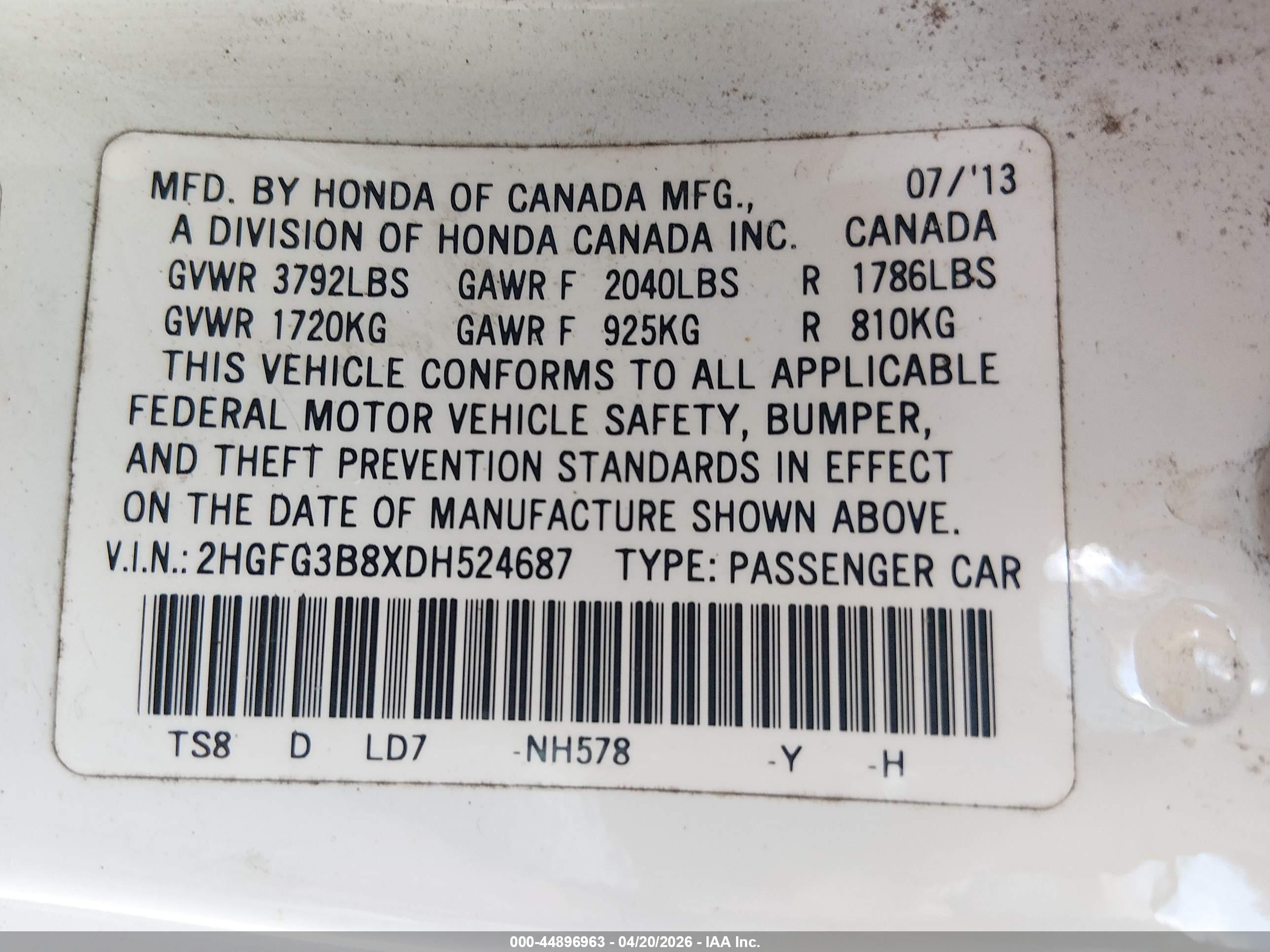 HONDA CIVIC image 9