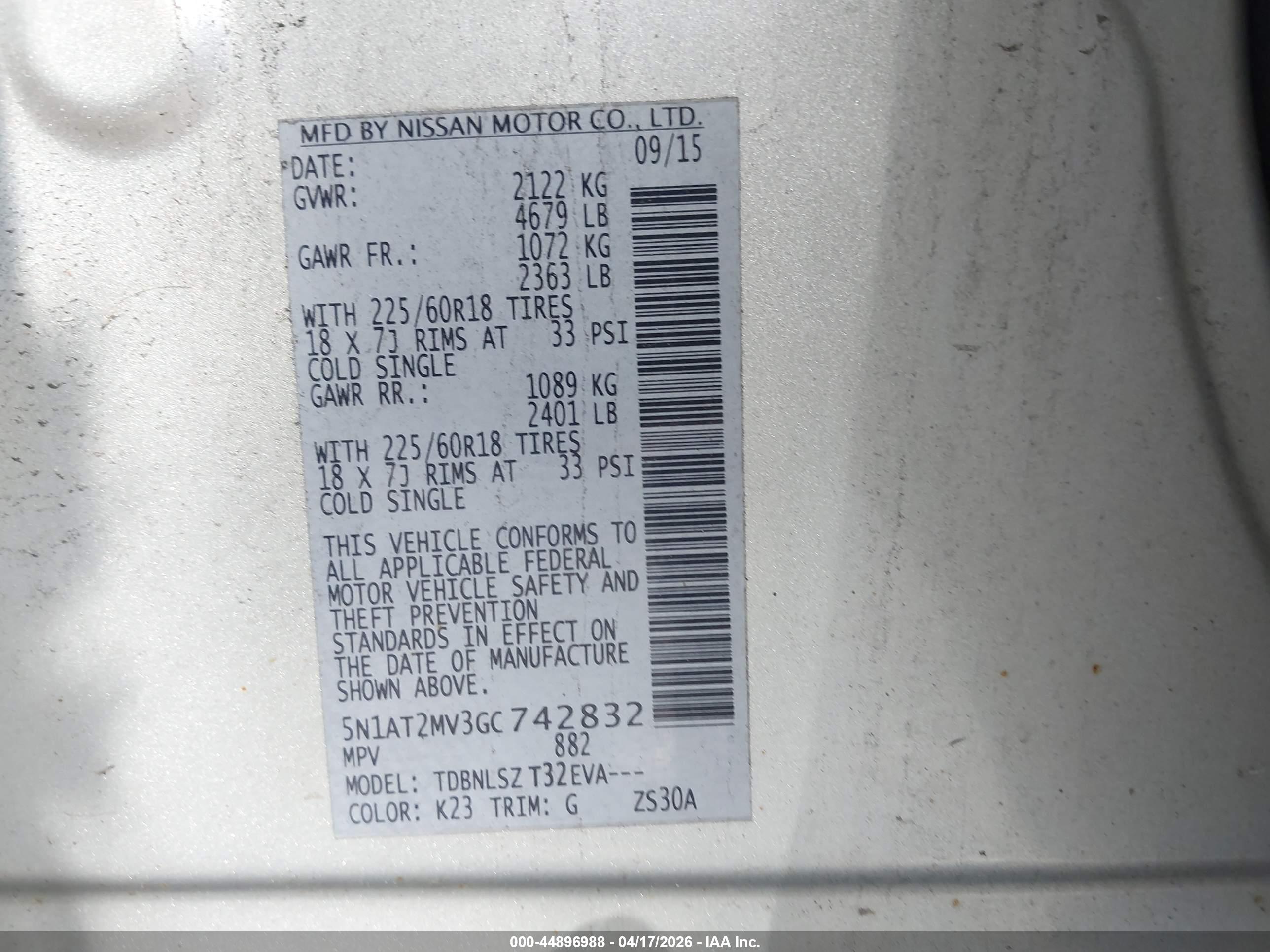 NISSAN ROGUE image 9