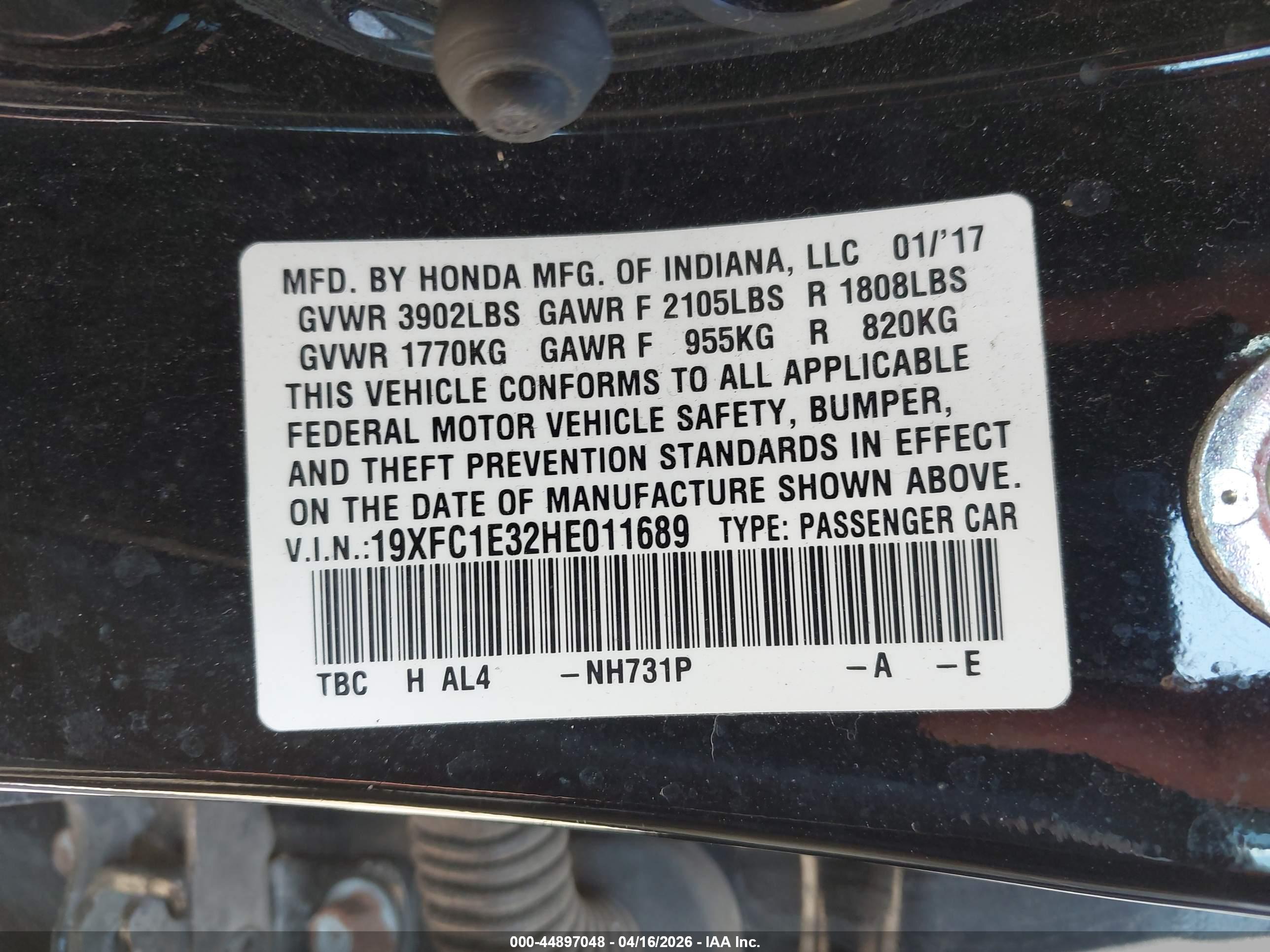 HONDA CIVIC image 9