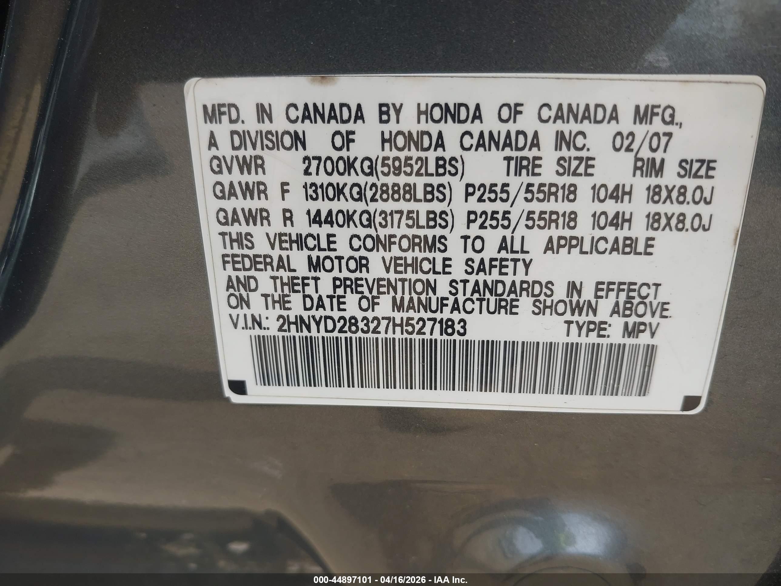 ACURA MDX image 9