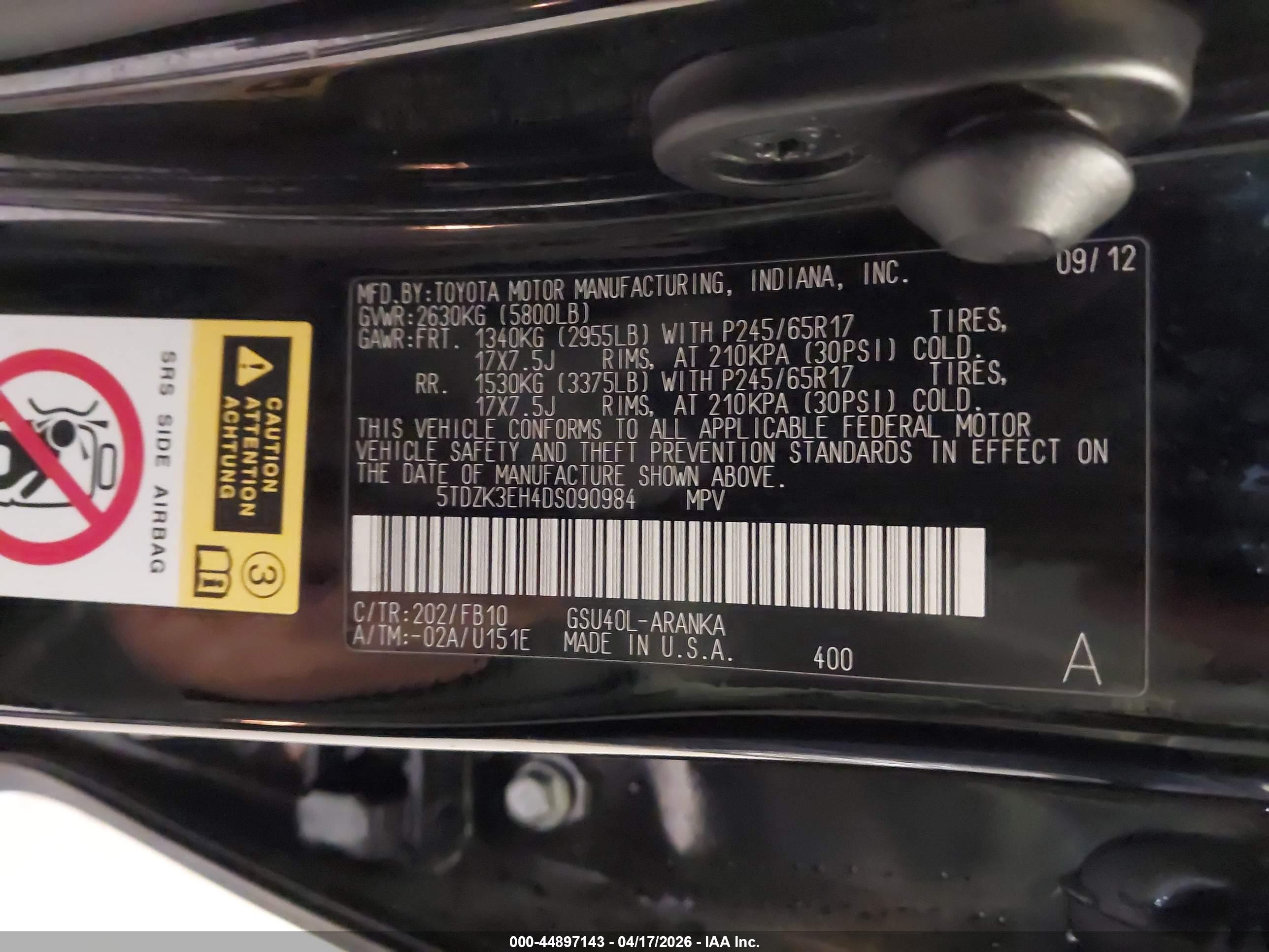 TOYOTA HIGHLANDER image 9