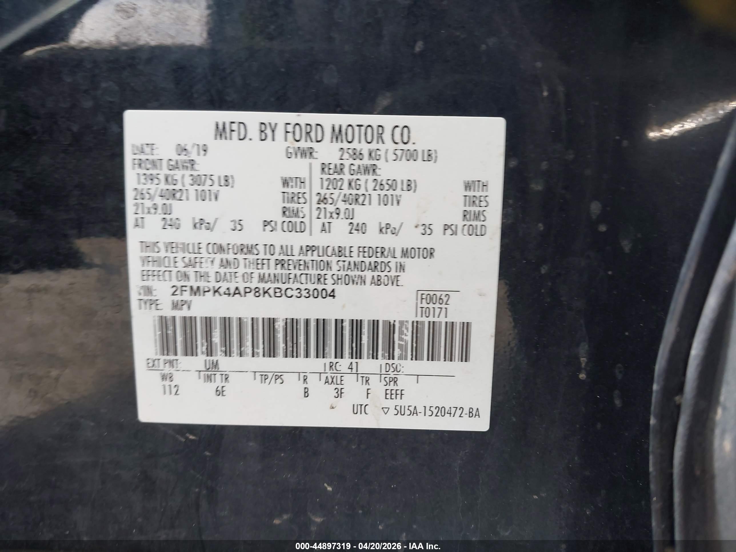 FORD EDGE image 9