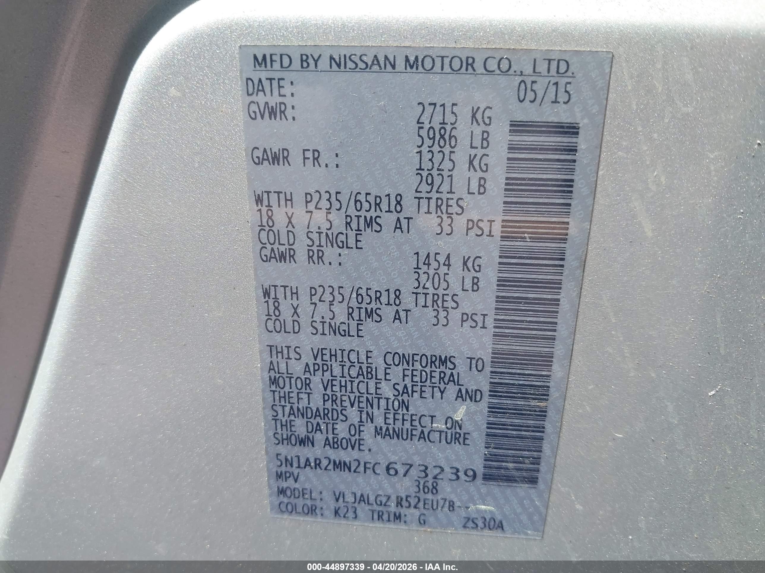 NISSAN PATHFINDER image 9