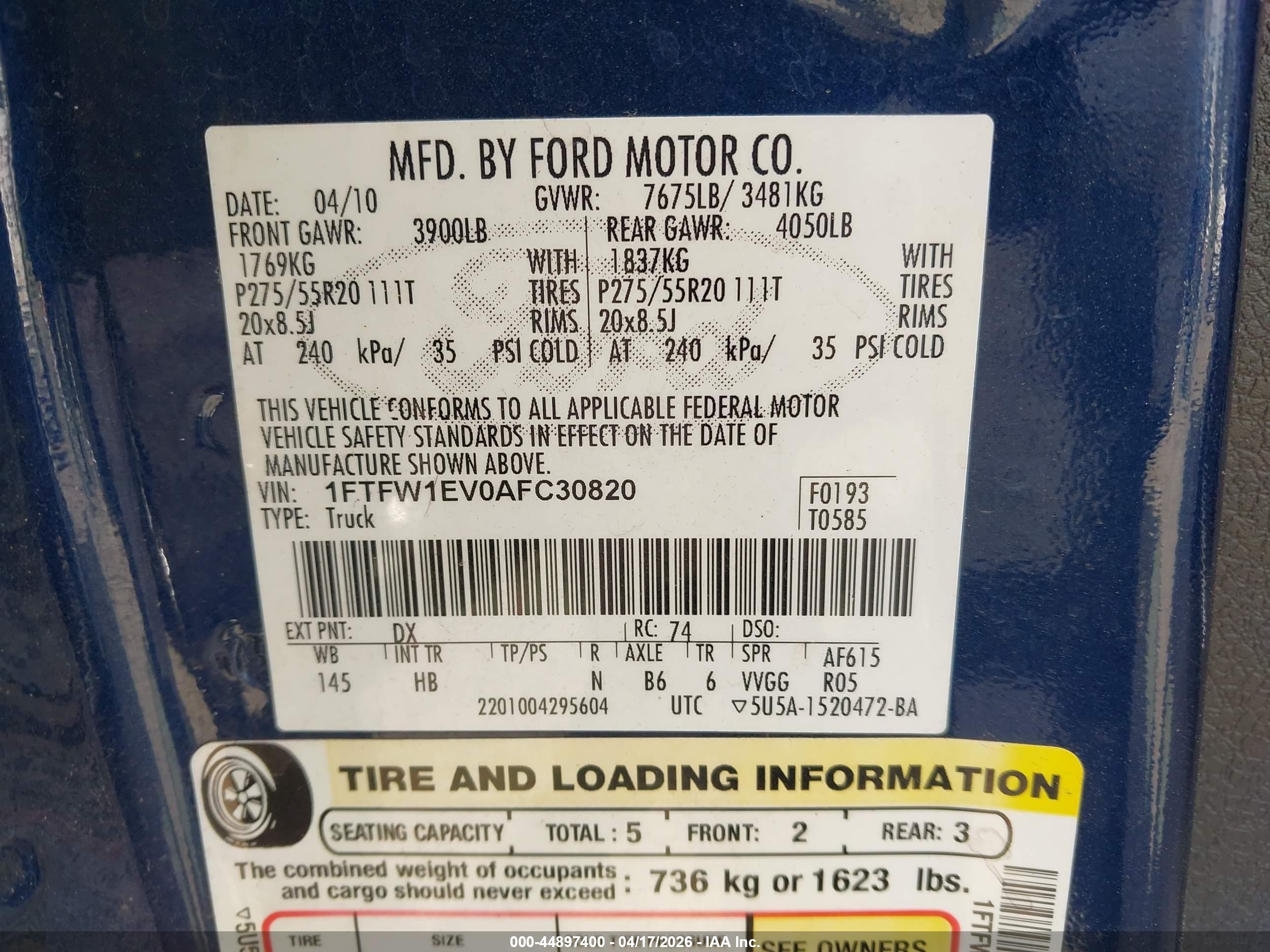 FORD F-150 image 9