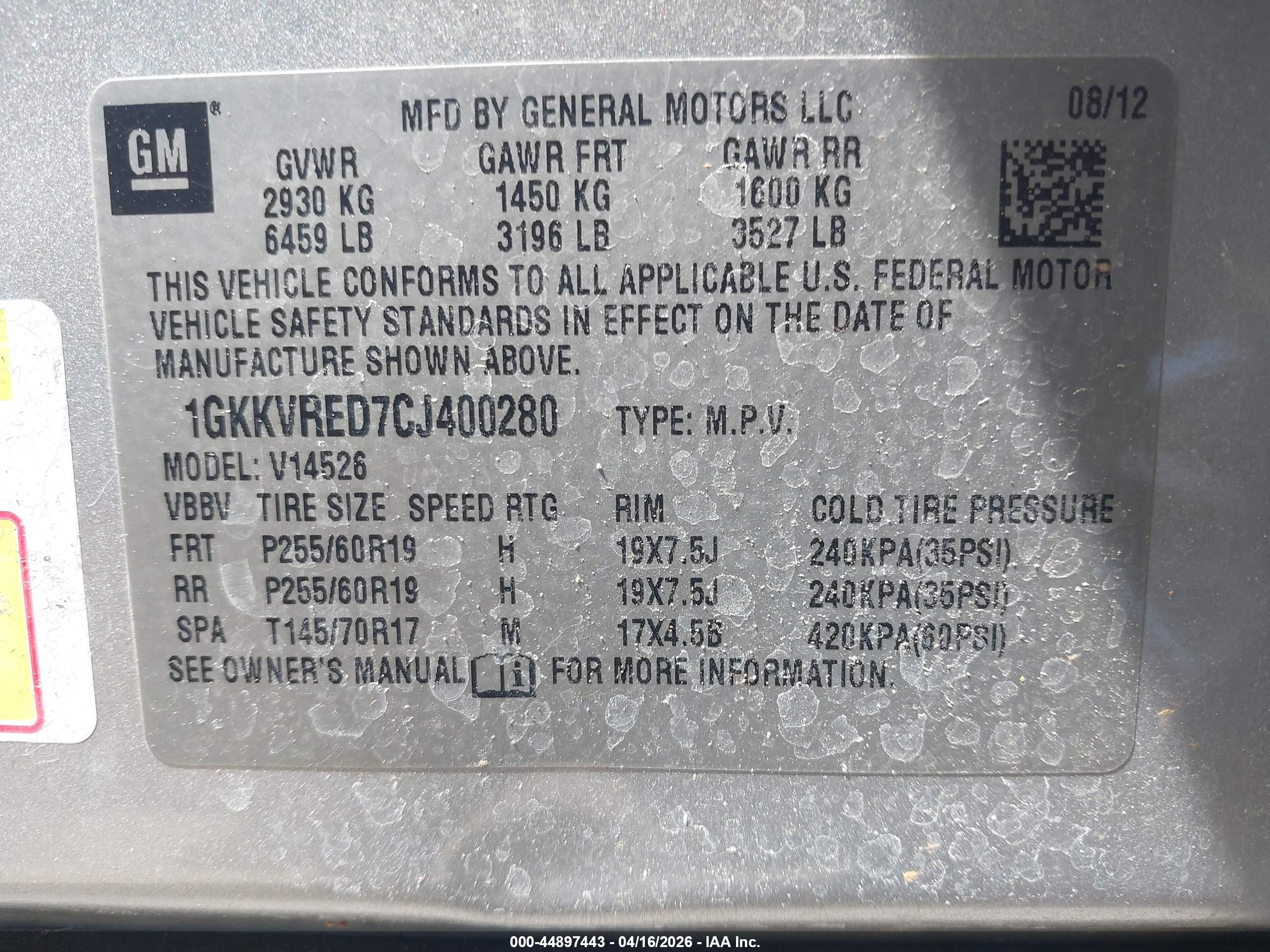 GMC ACADIA image 9