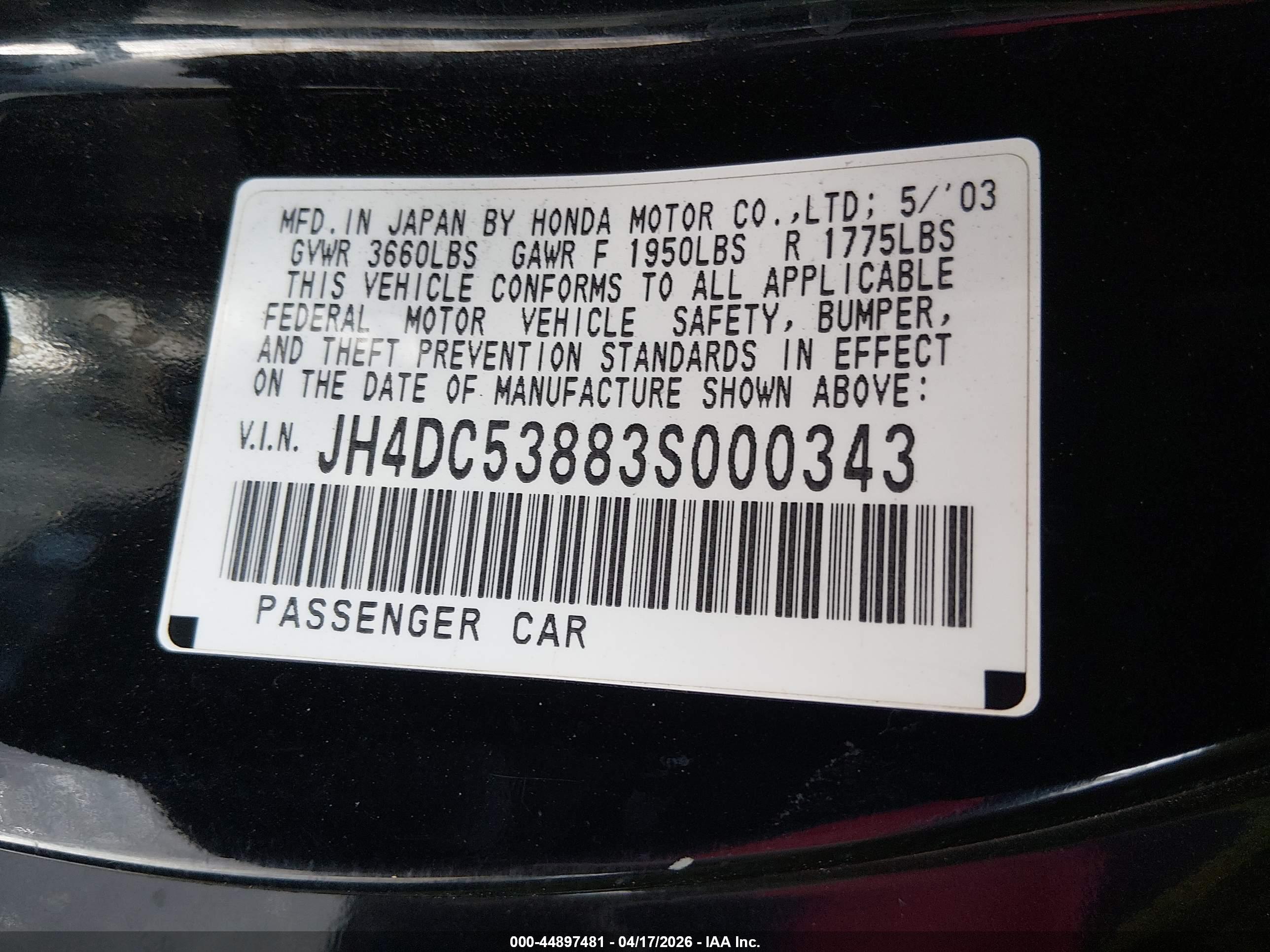 ACURA RSX image 9