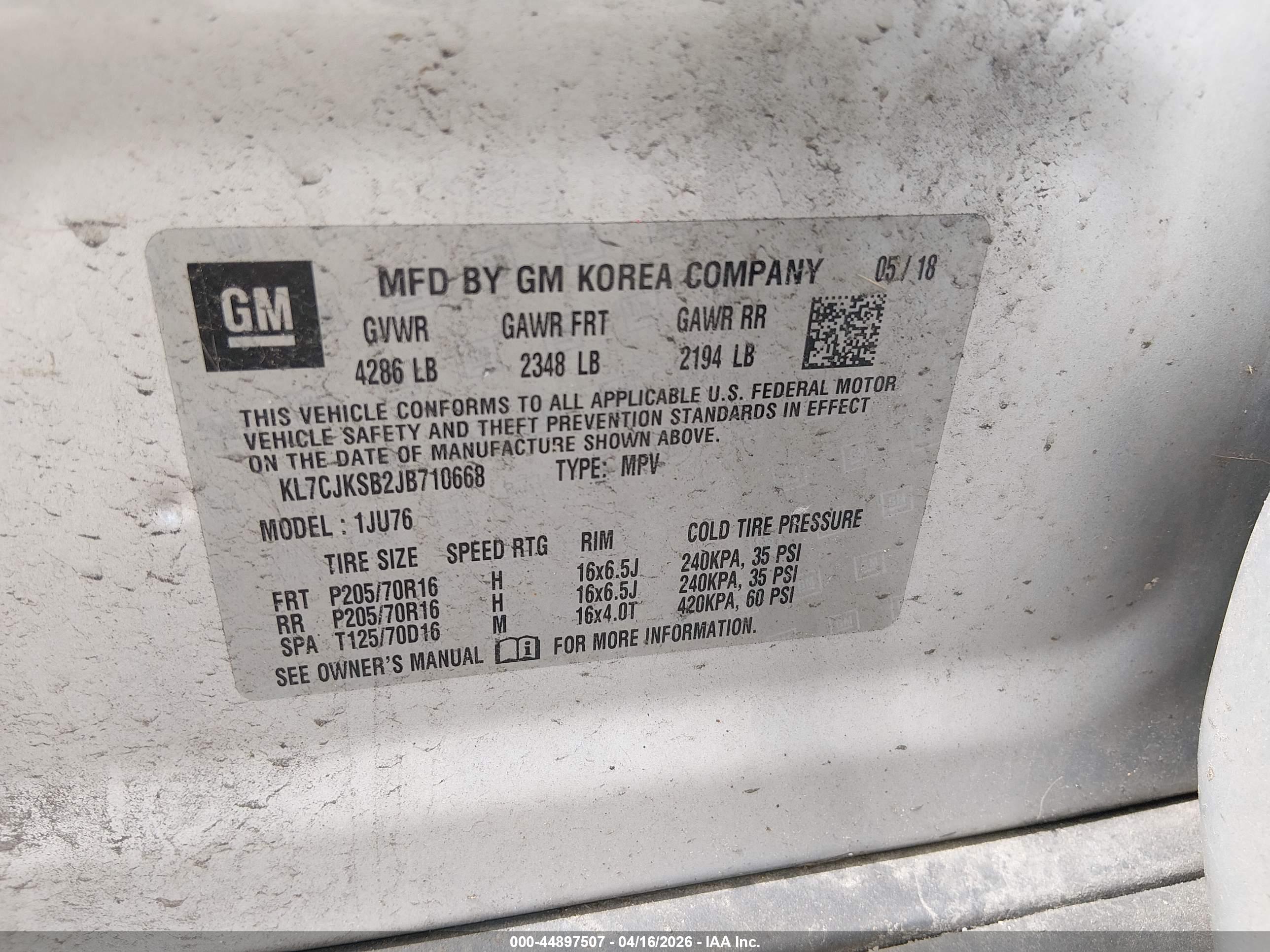 CHEVROLET TRAX image 9