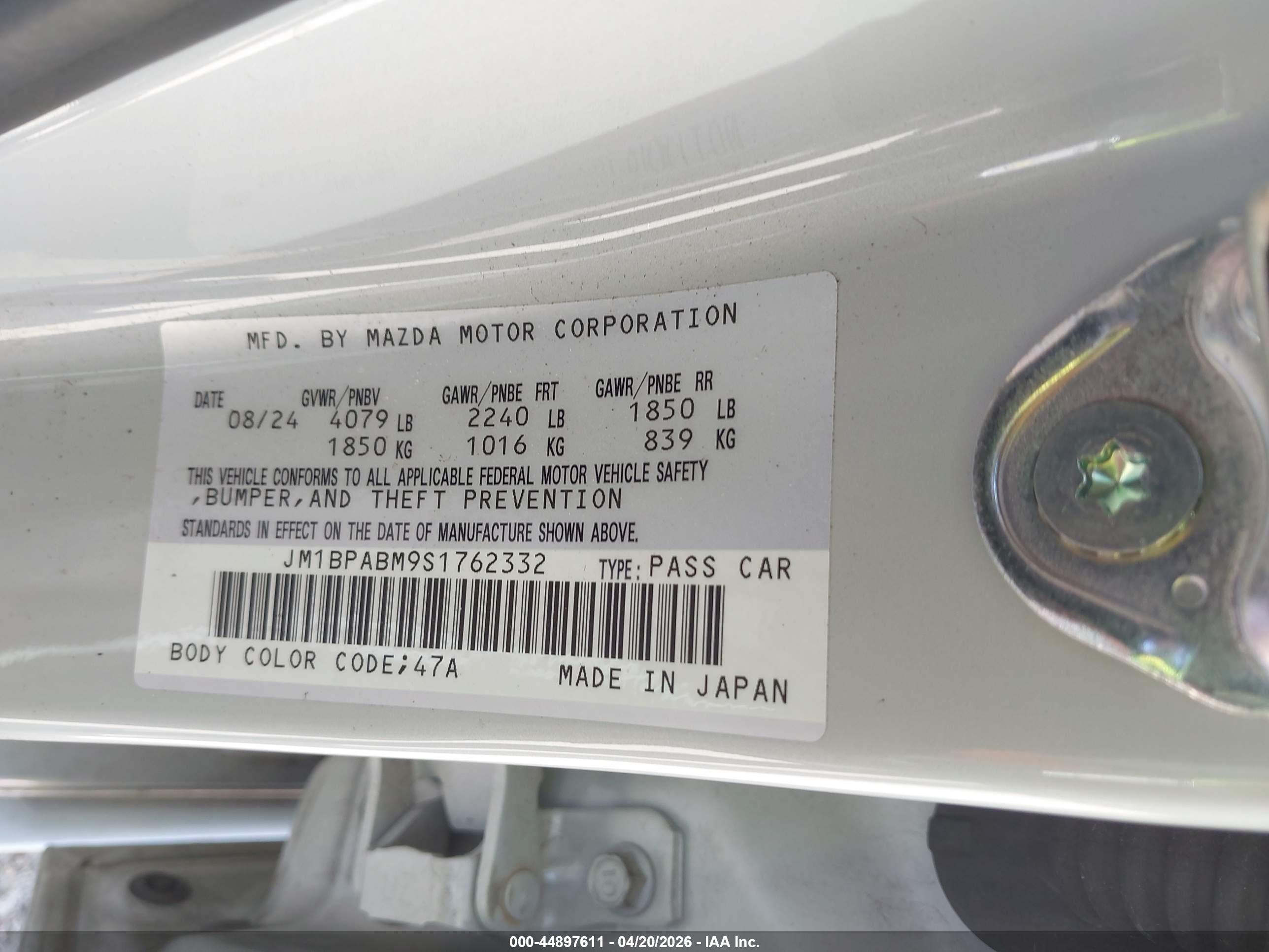 MAZDA MAZDA3 image 9