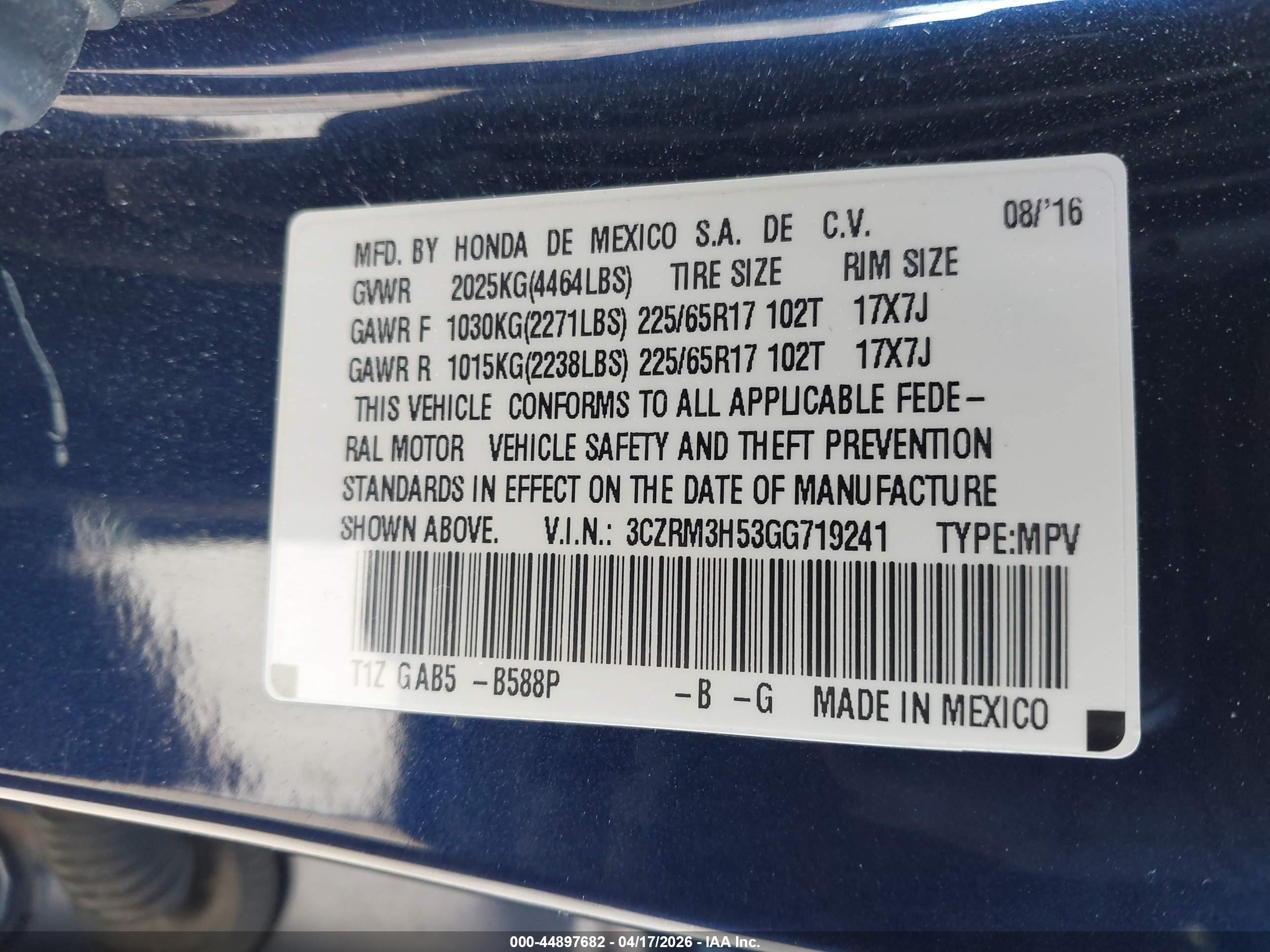 HONDA CR-V image 9
