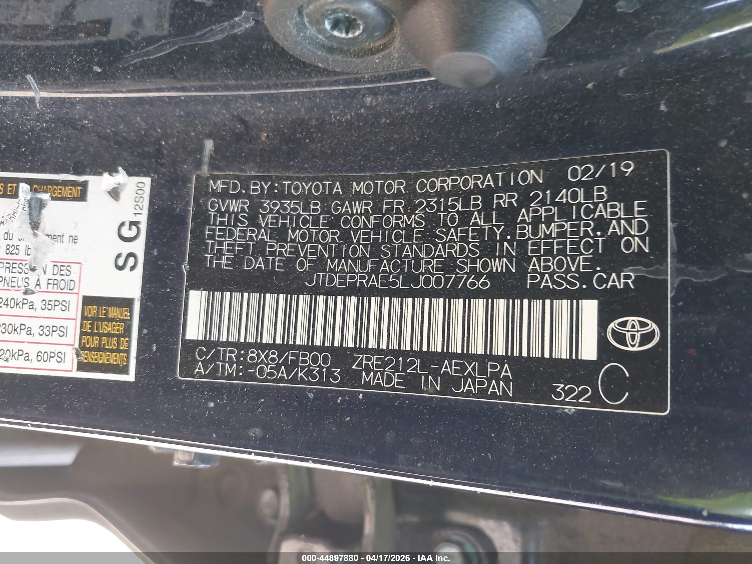 TOYOTA COROLLA image 9